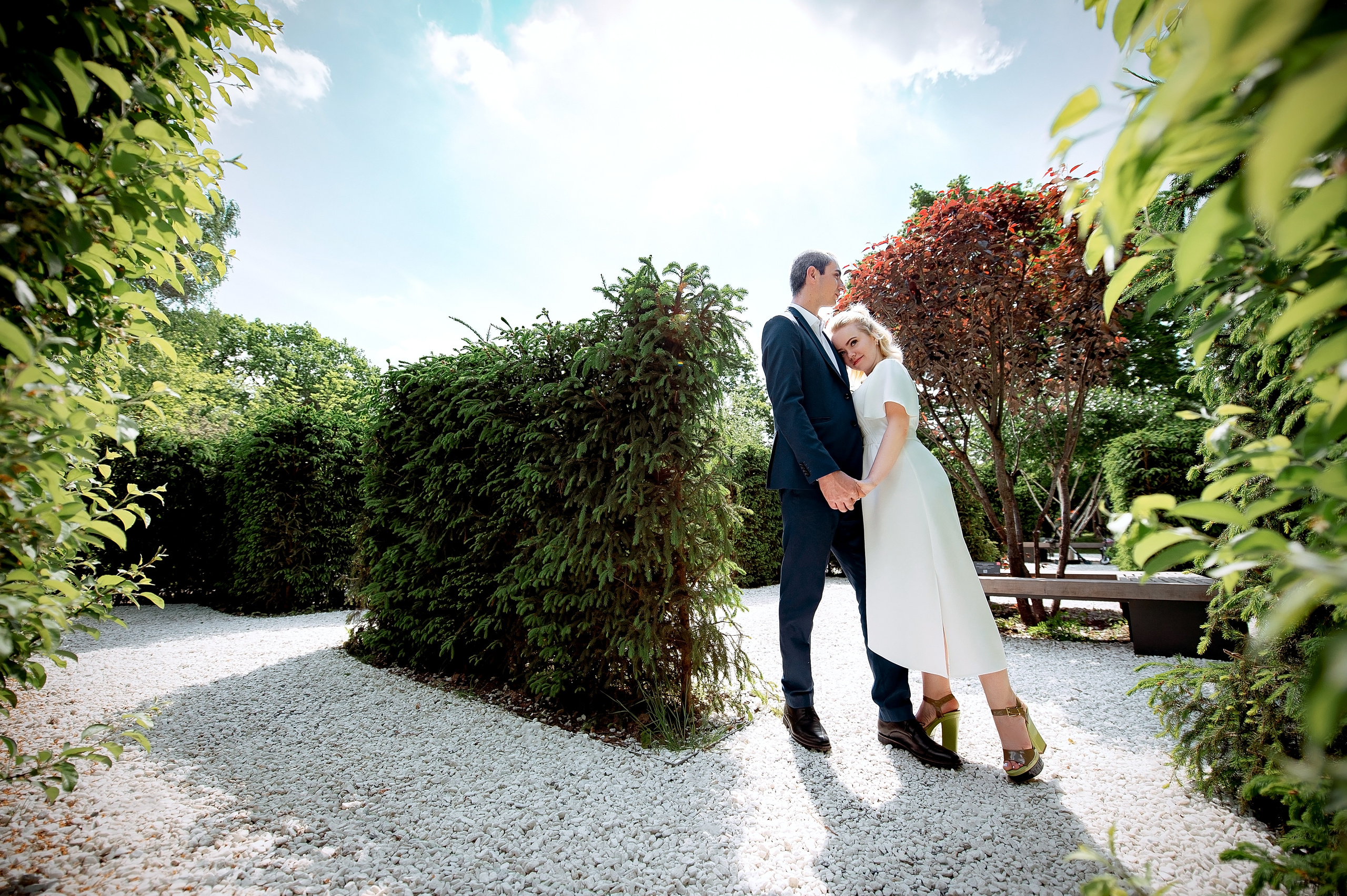 Свадебная фотопрогулка на ВДНХ. Свадебный и семейный фотограф Виктория Носачёва. Щелково, Москва и МО