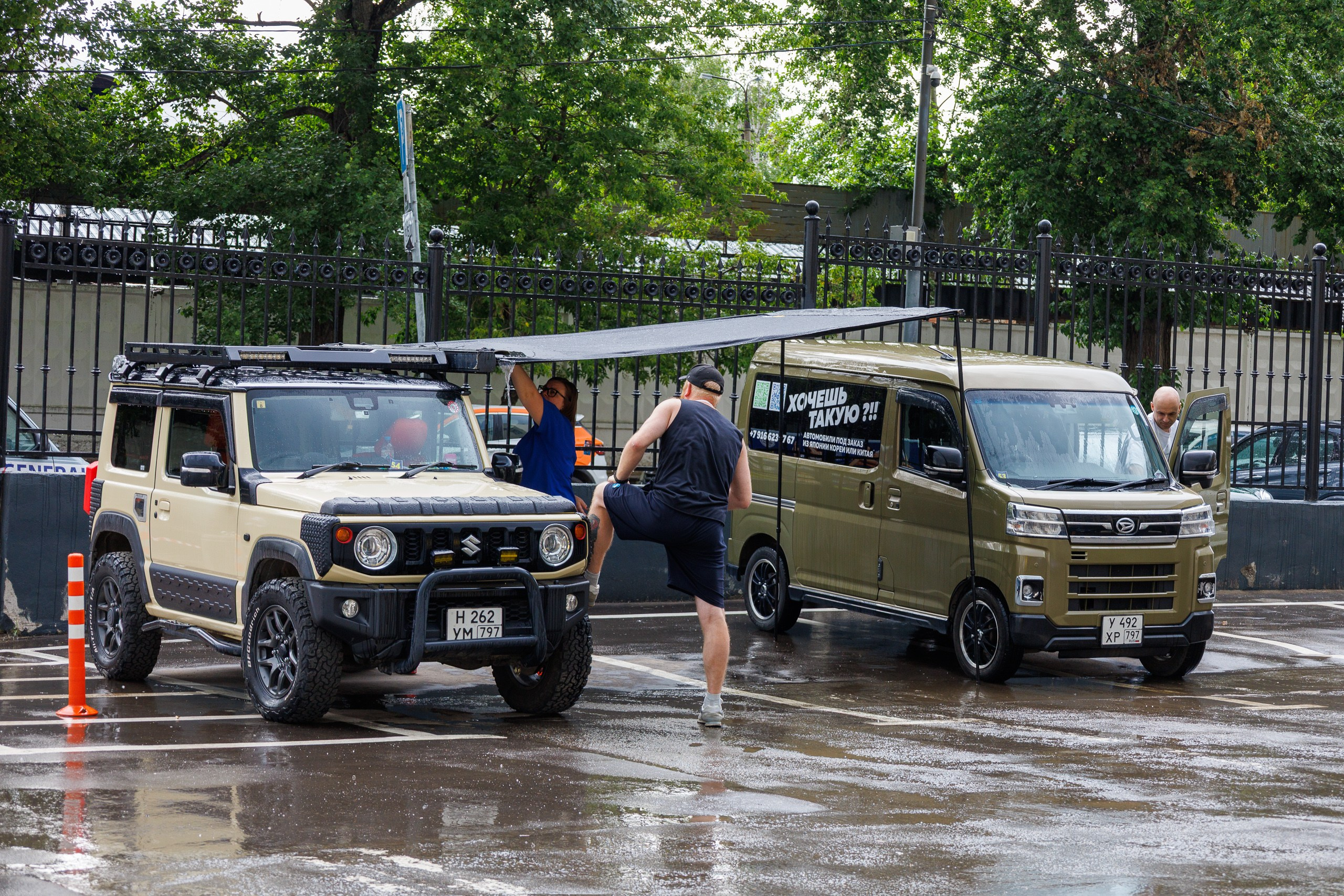 Репортажная съёмка автофестиваля K-Matsuri