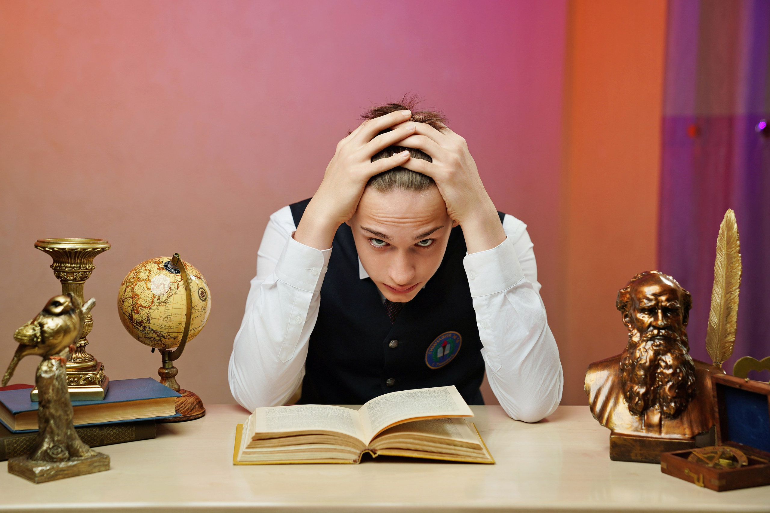 Виньетка + портреты. GOTRA — выпускные альбомы в Тюмени