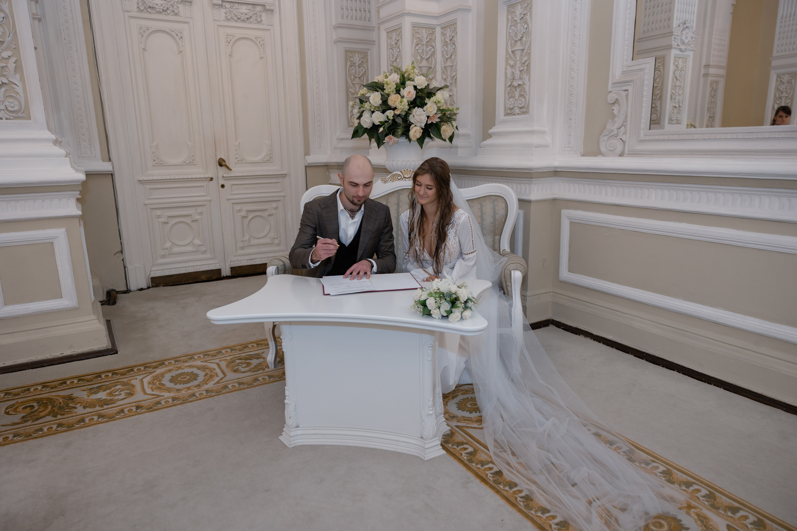 Свадебная фотосессия Дениса и Алены. Свадебный фотограф в Санкт — Петербурге и Ленинградской о