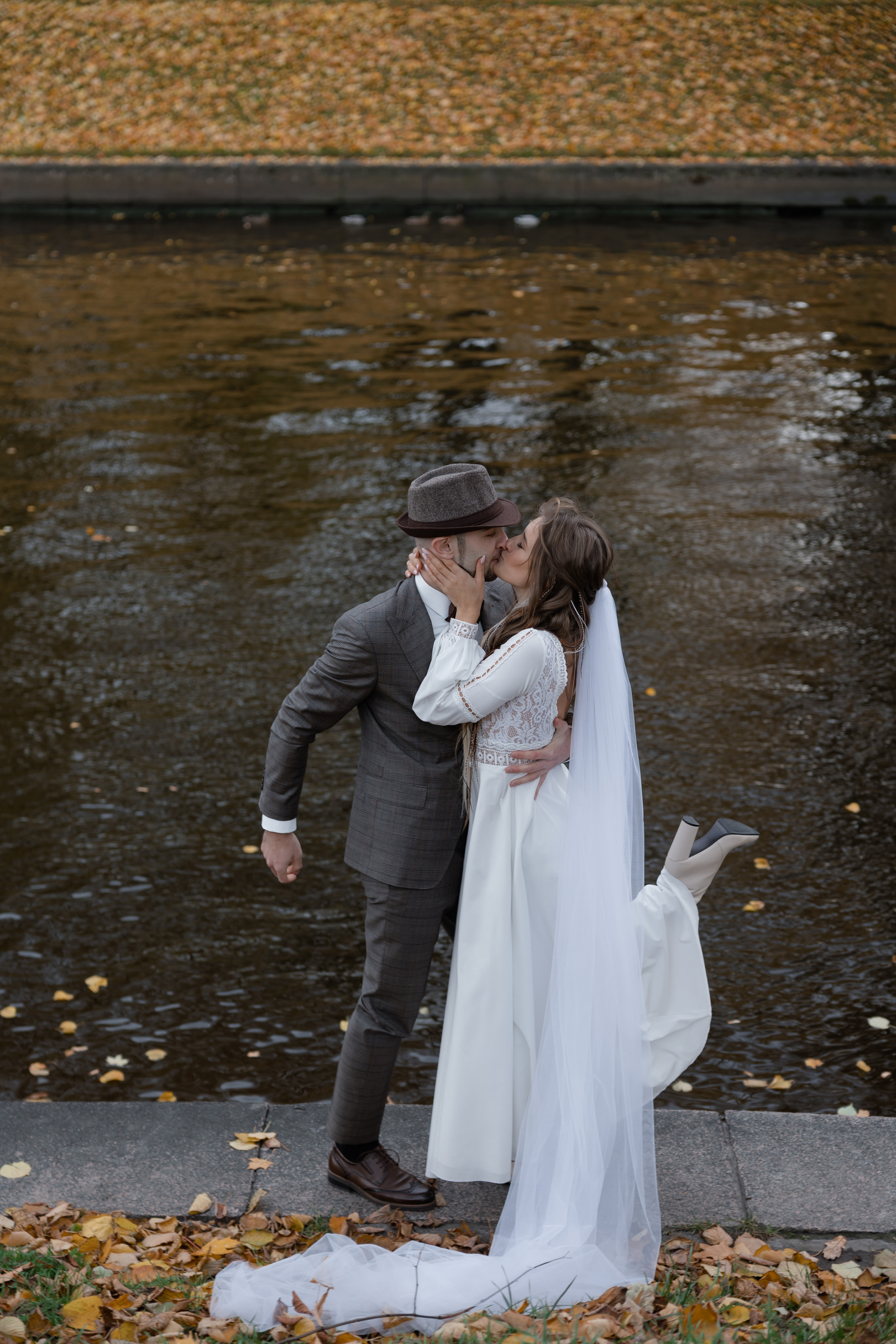 Свадебная фотосессия Дениса и Алены. Свадебный фотограф в Санкт — Петербурге и Ленинградской о