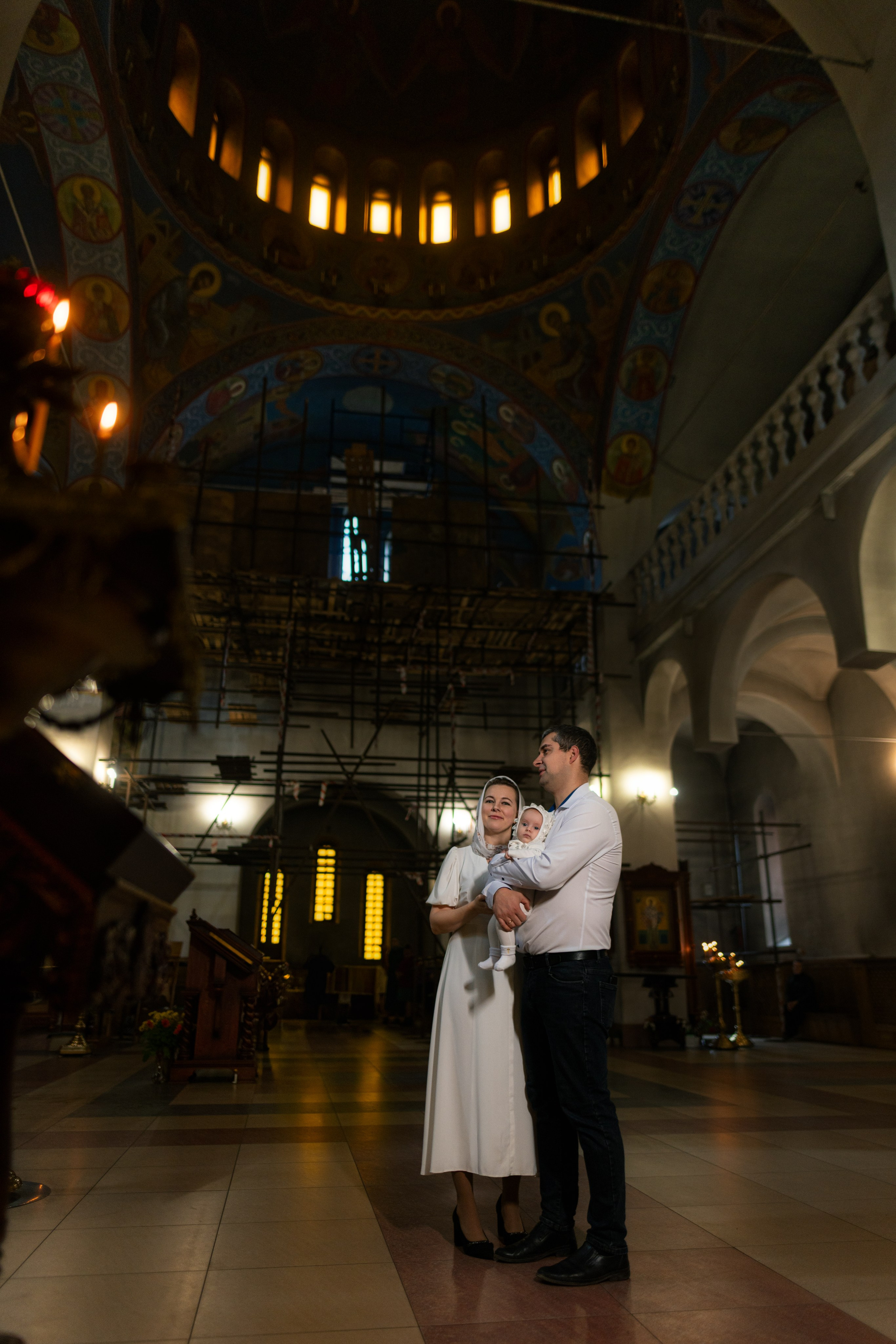 Крещение Алины. Дмитрий Шульгин, портретный фотограф в Воронеже