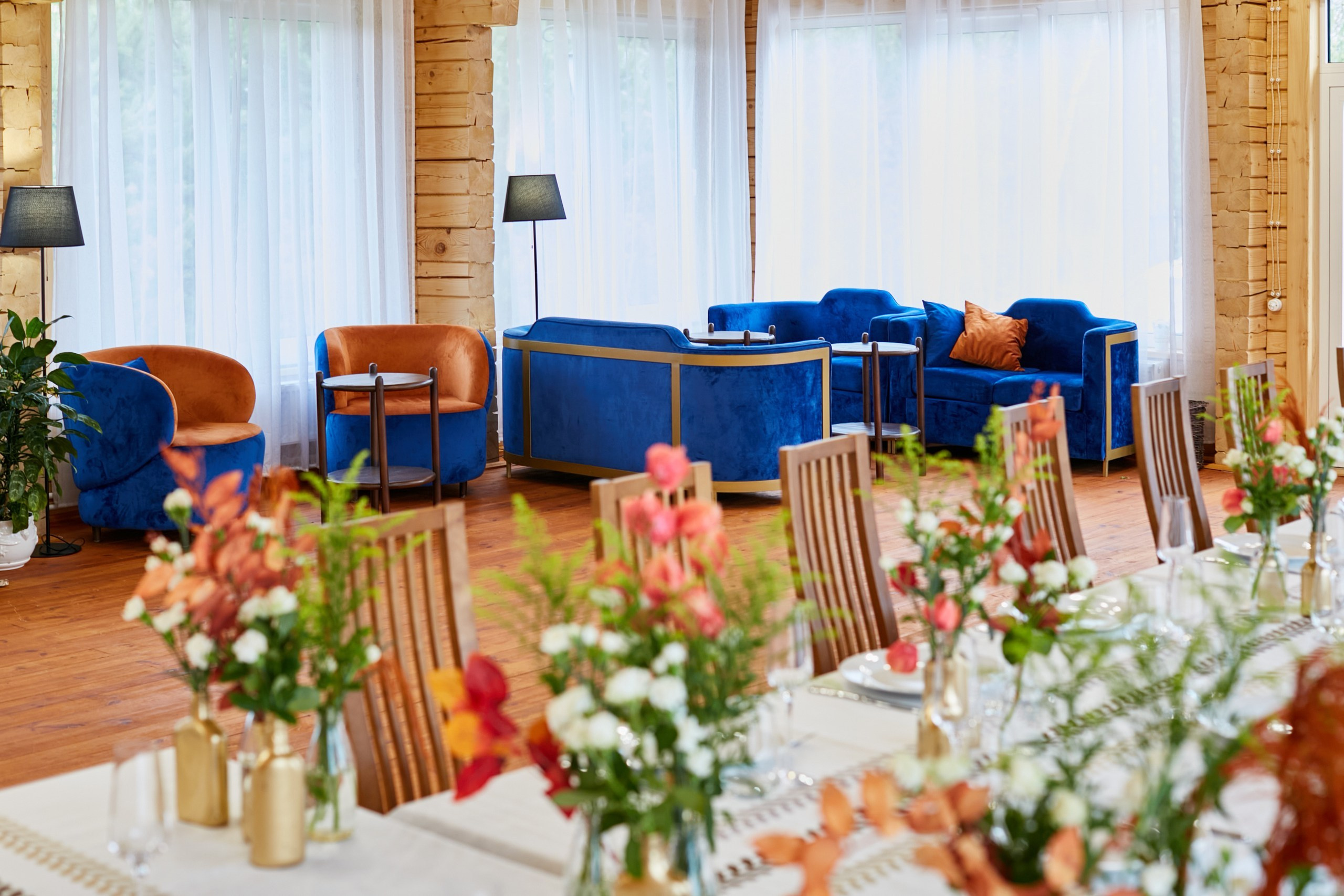 Веранда в эко стиле для свадьбы не дорого