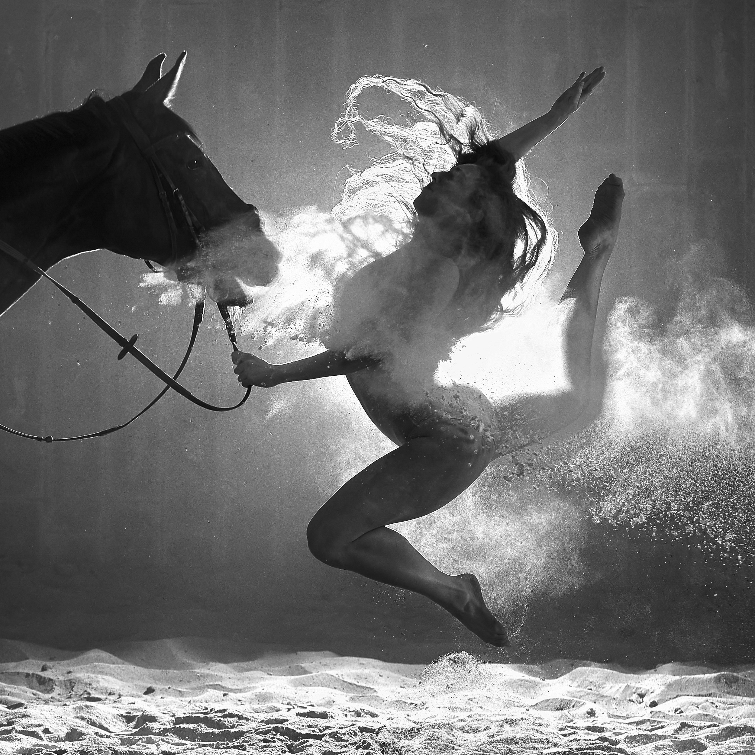 Балет и лошади, фотосессия «ГРАЦИЯ и СИЛА-1» Фотограф Михаил Семенов г. Ярославль
