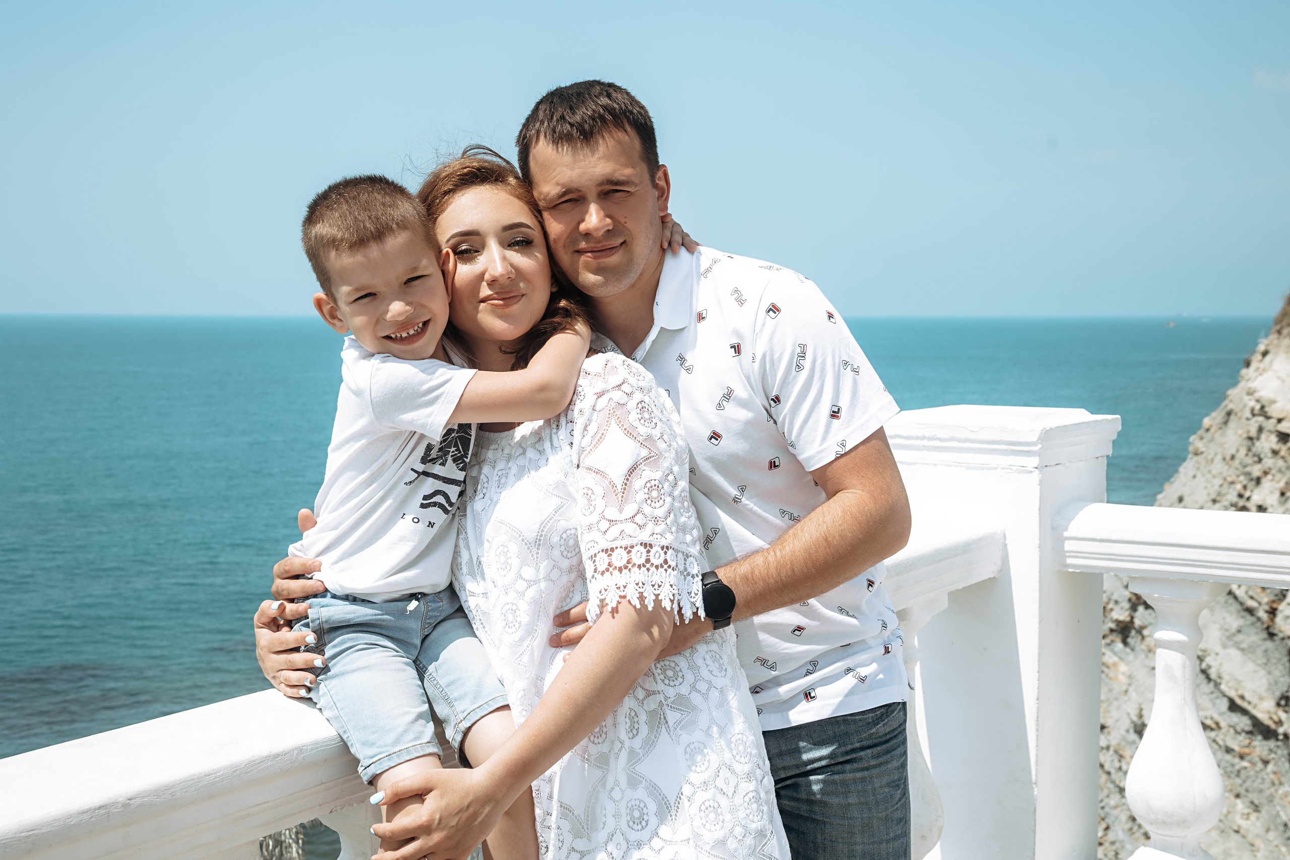 Анастасия, Олег и Стёпа. Фотограф в Геленджике, Архипо-Осиповке, Абрау-Дюрсо, Кринице Виктория