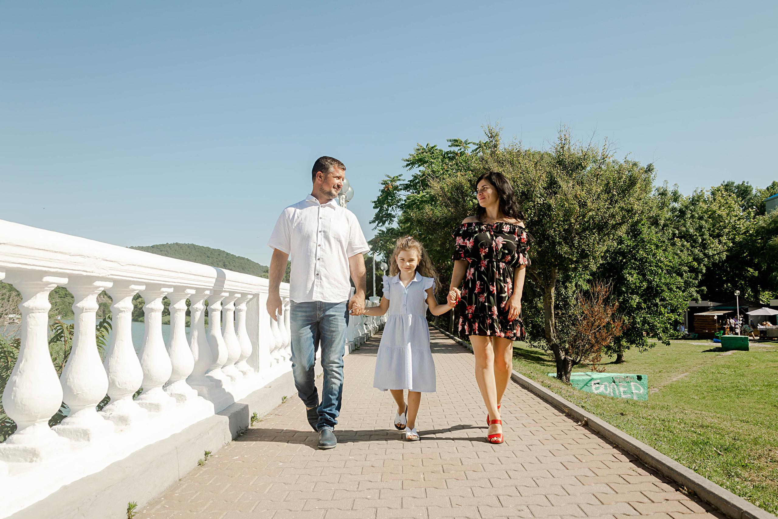 Елена, Алексей и Аня. Фотограф в Геленджике, Архипо-Осиповке, Абрау-Дюрсо, Кринице Виктория