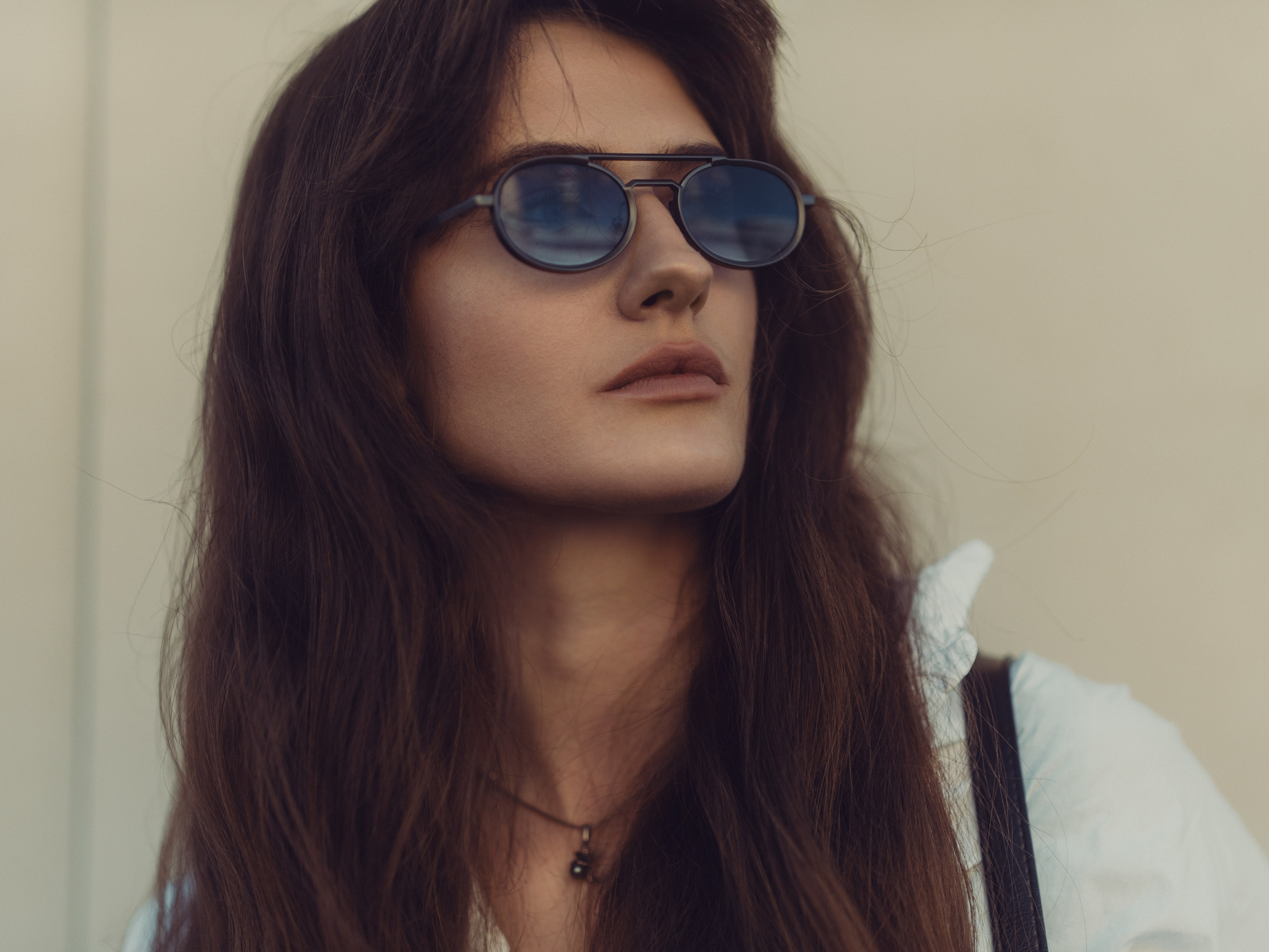 A women's photoshoot in the center of Kazan