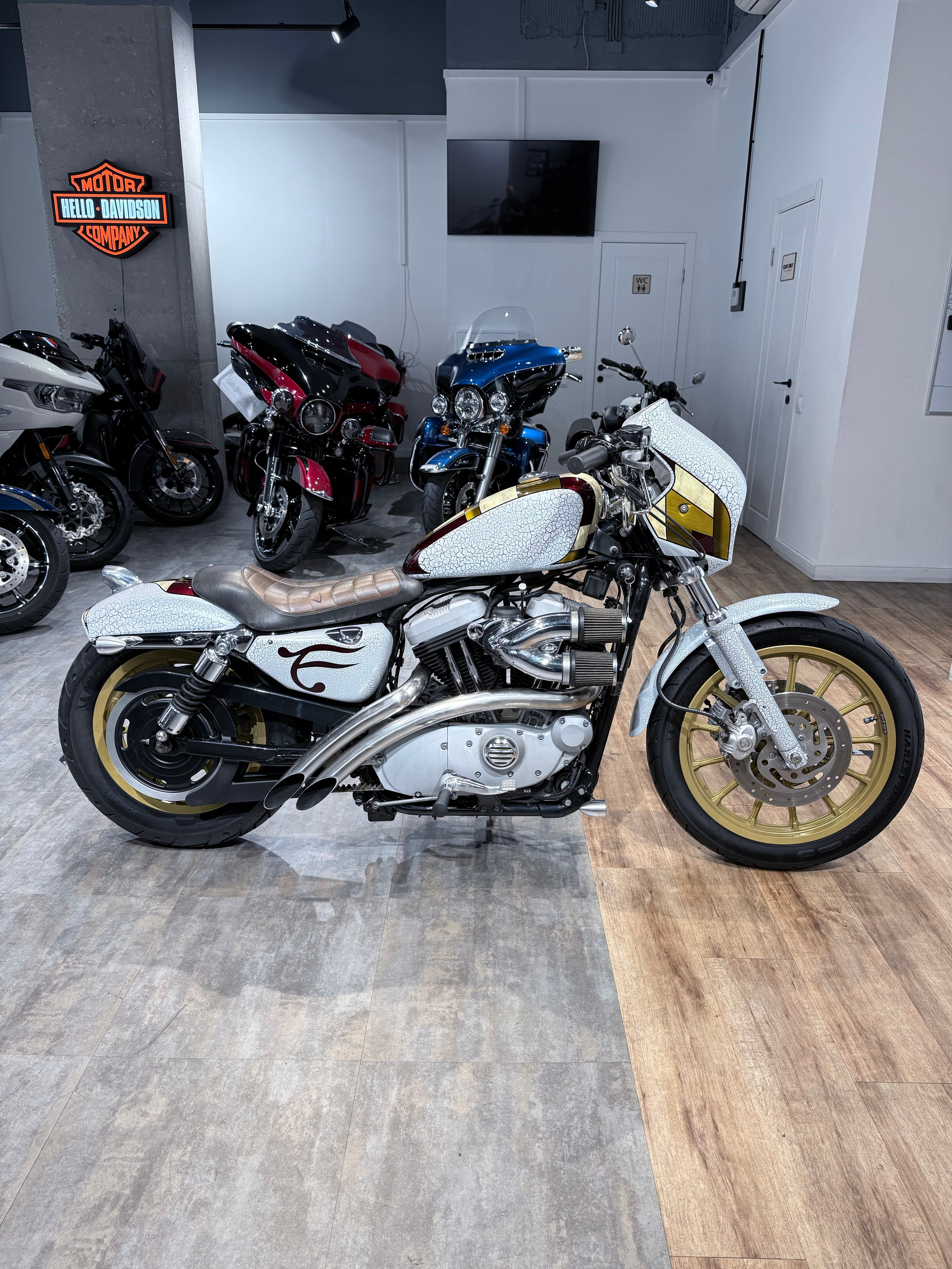 Sportster 1200 Roadster. Hello Davidson, Москва. Только хорошие мотоциклы…
