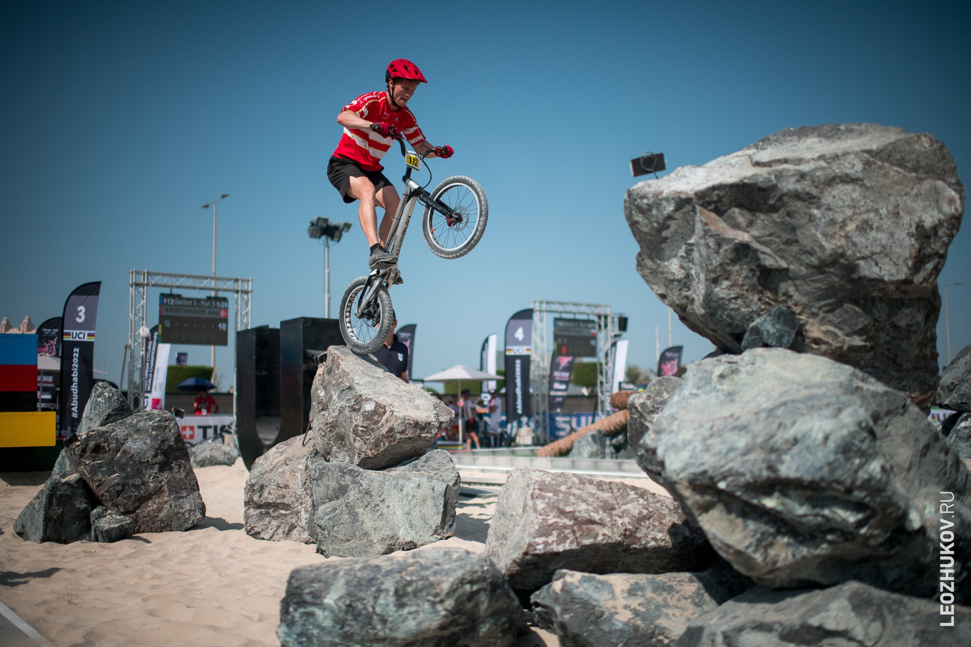 UCI Trials World Championships 2022. Sports photographer Leonid Zhukov