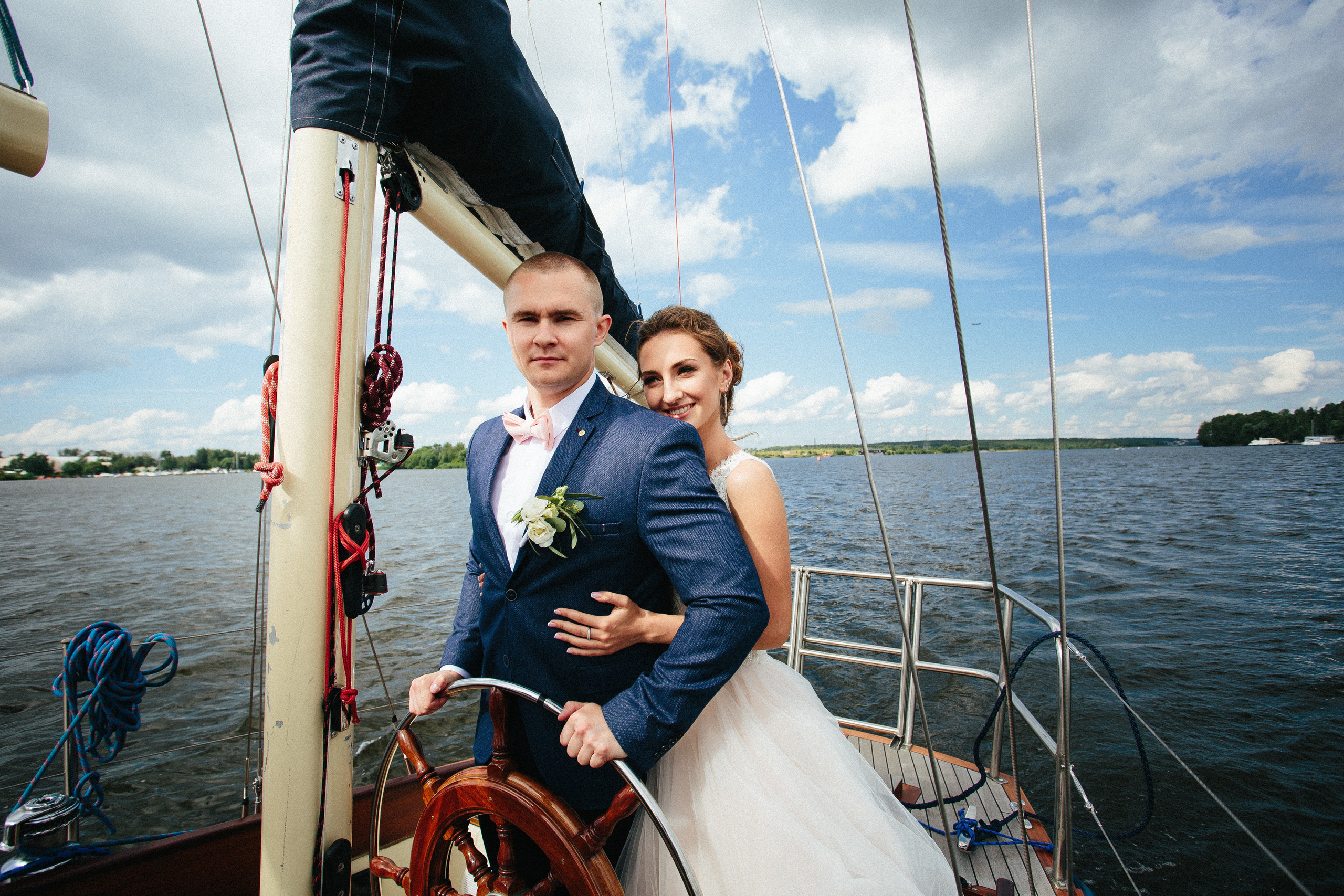 Александра и Артём. Свадьба в Яхт-клубе "Нептун". Александр Чернин. Семейный и событийный фотограф