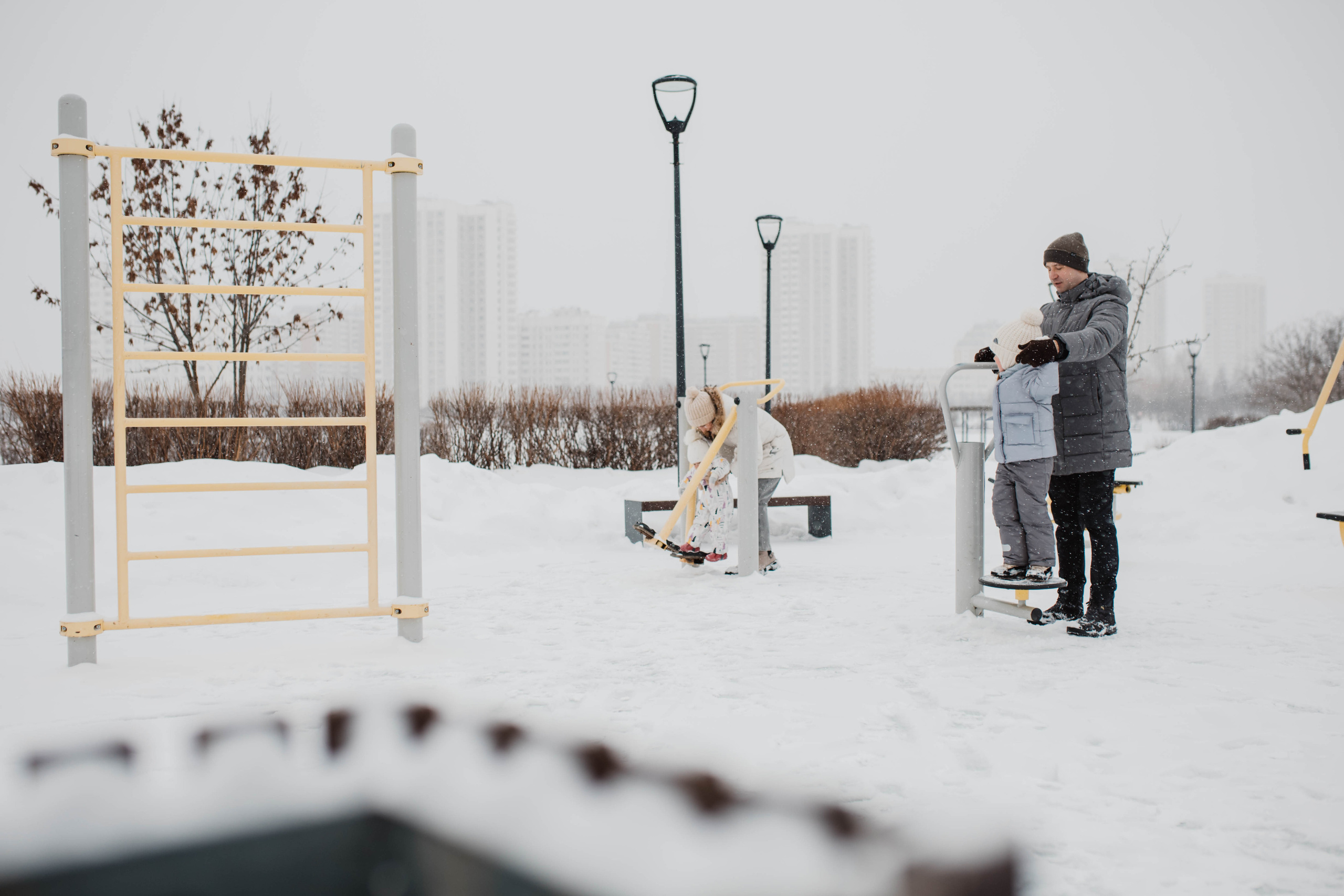 Семейная фотосессия зимой. Фотограф Валерия Горбунова Подольск Бутово Видное Щербинка