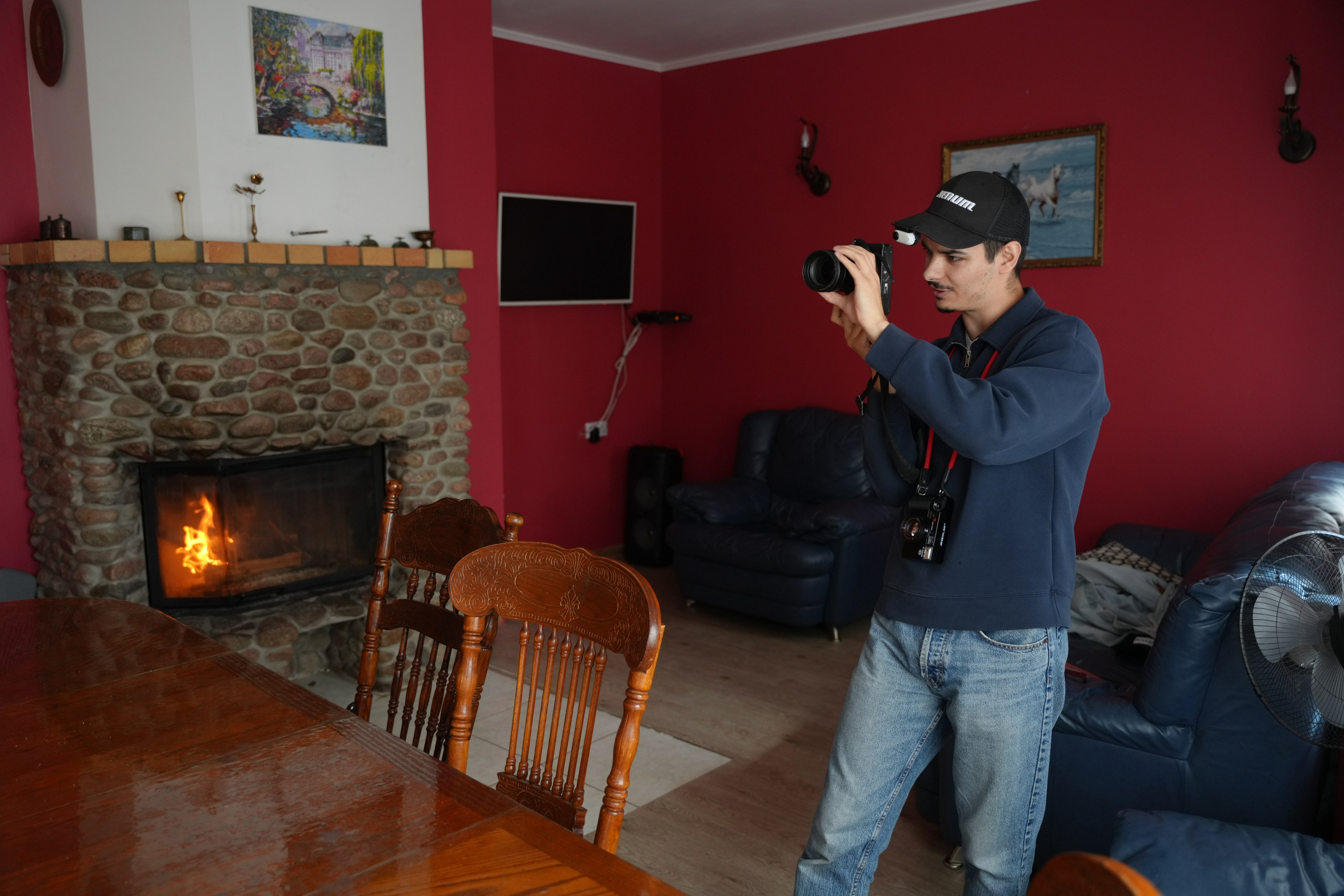 #backstage со съёмок команды в загородном доме. Портретный фотограф в Санкт-Петербурге Дмитриева Наталия