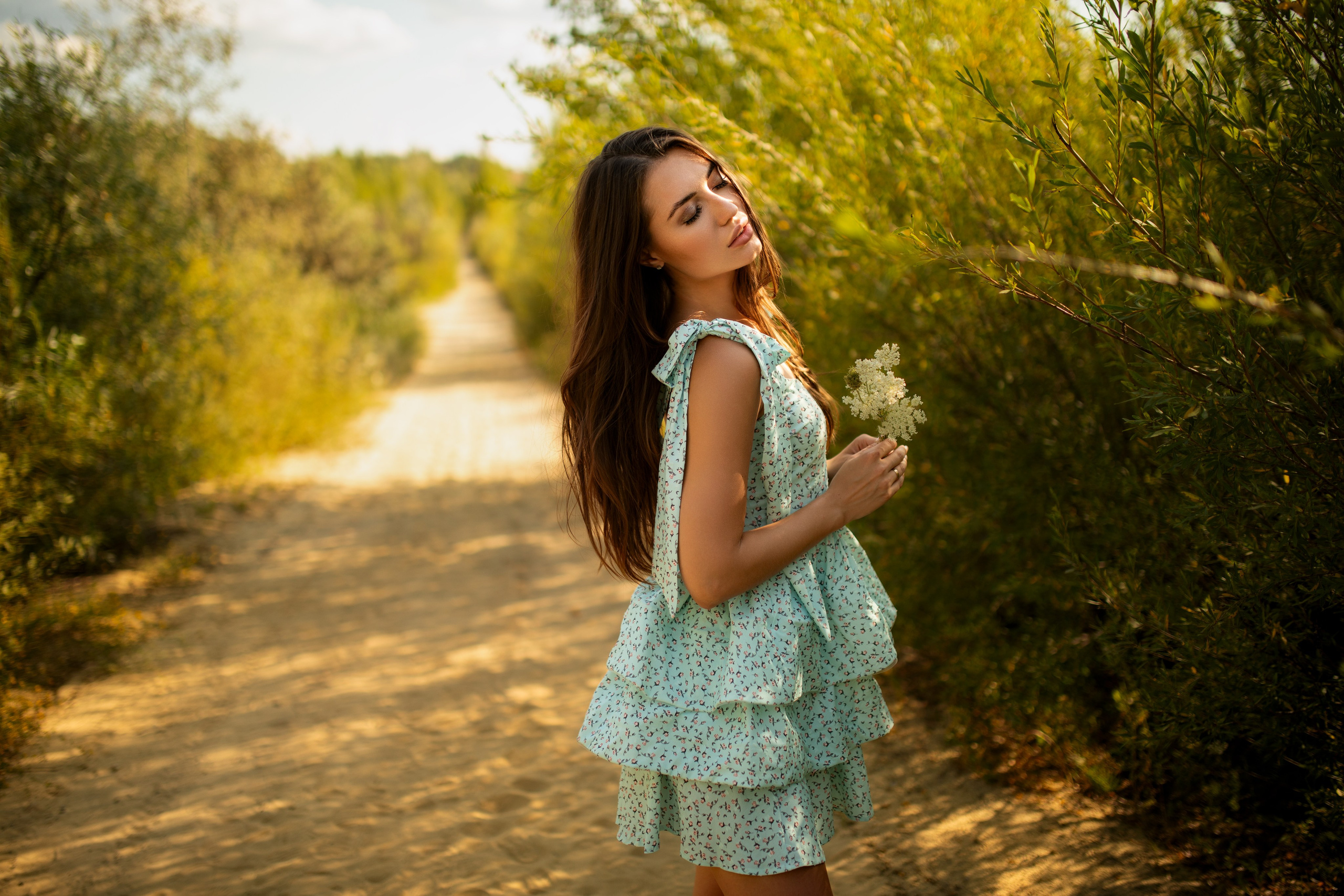 Фотосет с Анастасией в парке Белый колодец для «себя». Дмитрий Шульгин, портретный фотограф в Воронеже