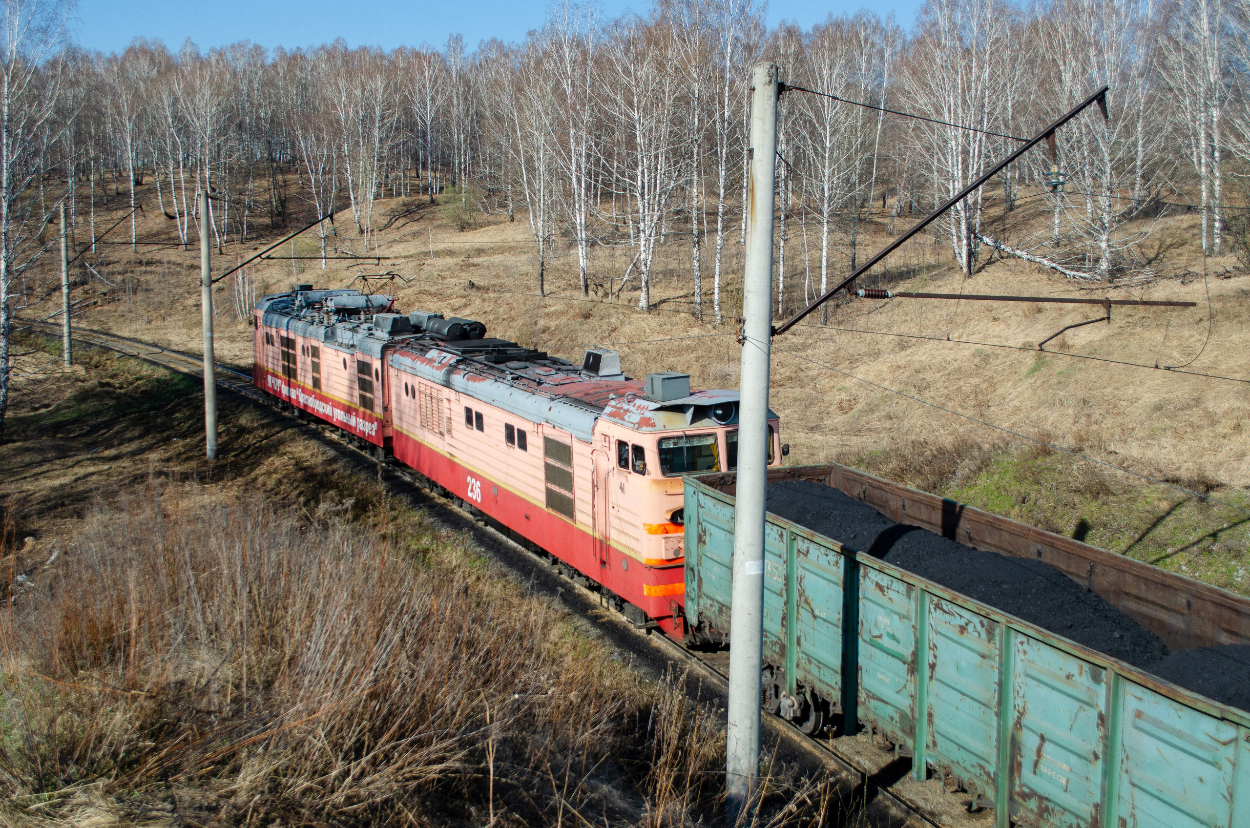 В погонях за уникальным локомотивом ОПЭ1. Кемеровская область. Данила Попов • Фотограф Хакасия •