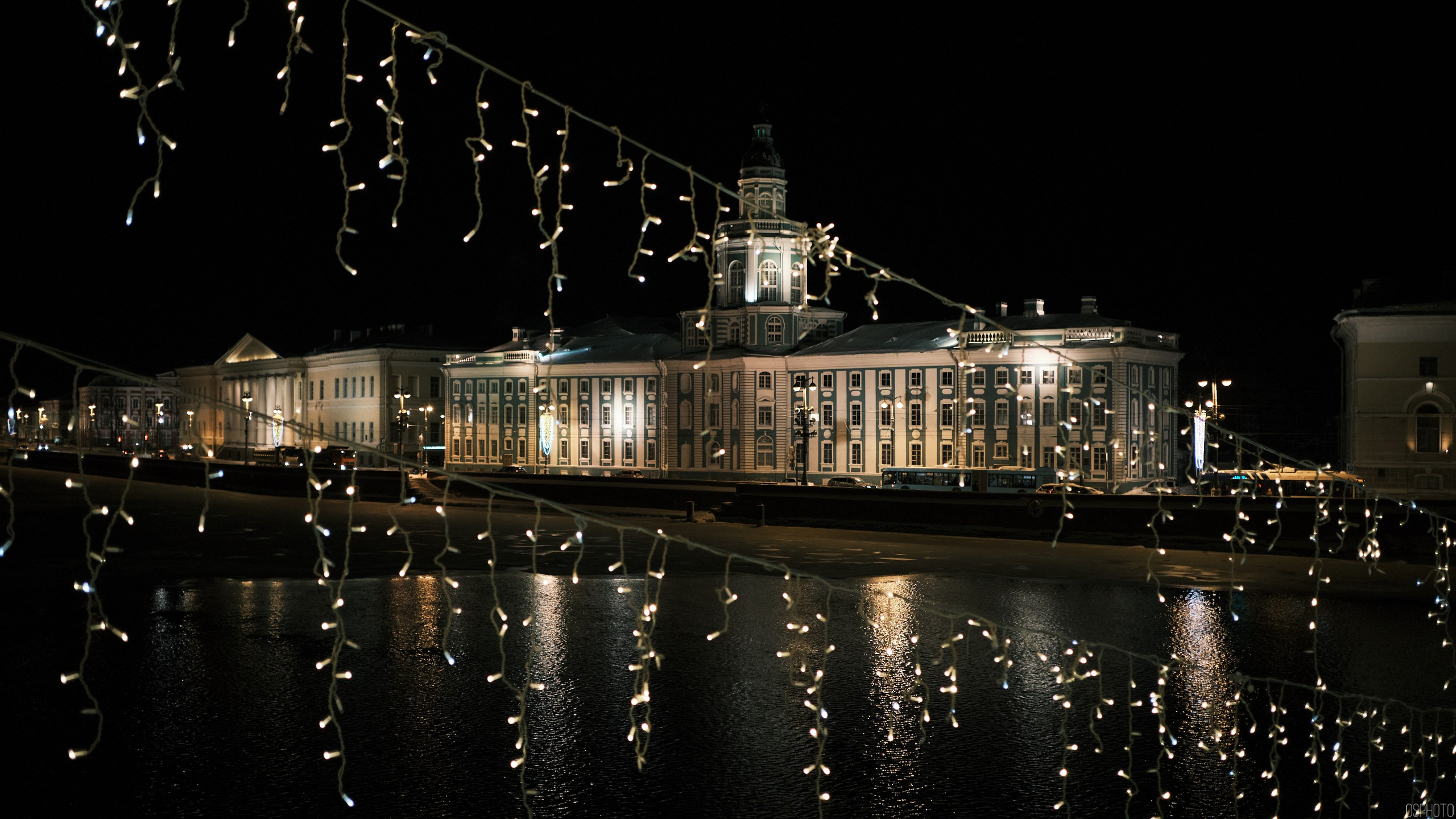 Снег и туман в Санкт-Петербурге. Фотографъ Сергѣевъ. Поймать мгновеніе