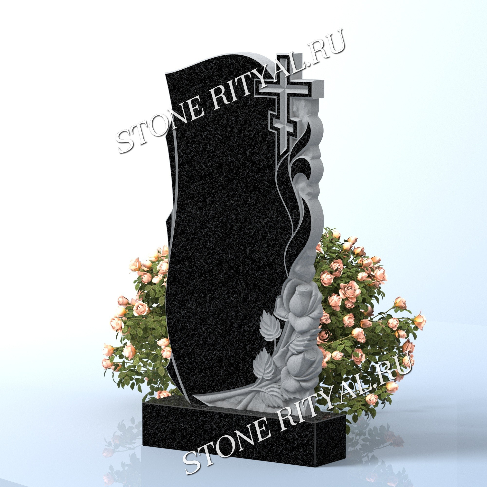 Вертикальные памятники фигурные. Изготовление и установка памятников в Москве и МО