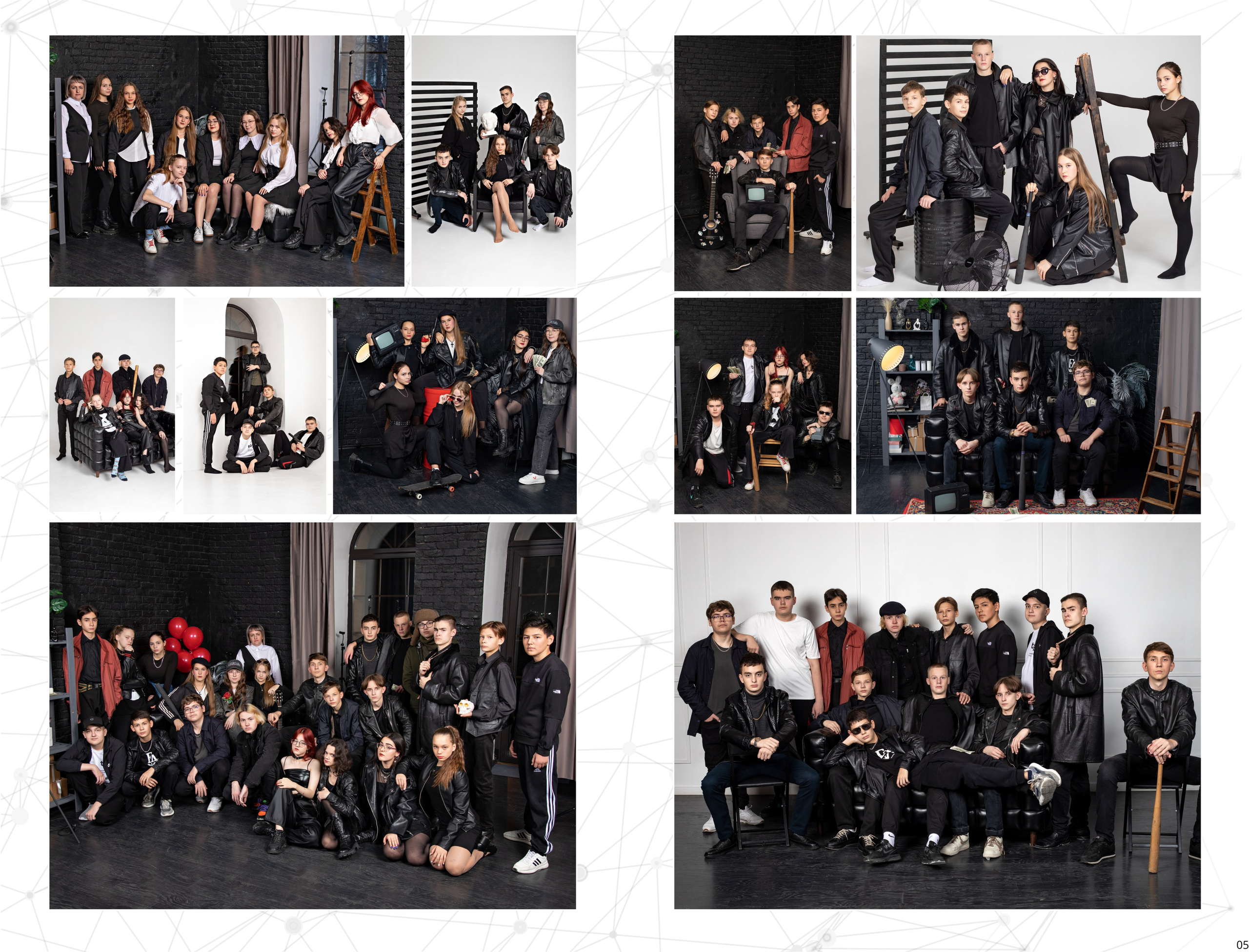 9-11 классы. Выпускные альбомы в Красноярске. Студия Колибри