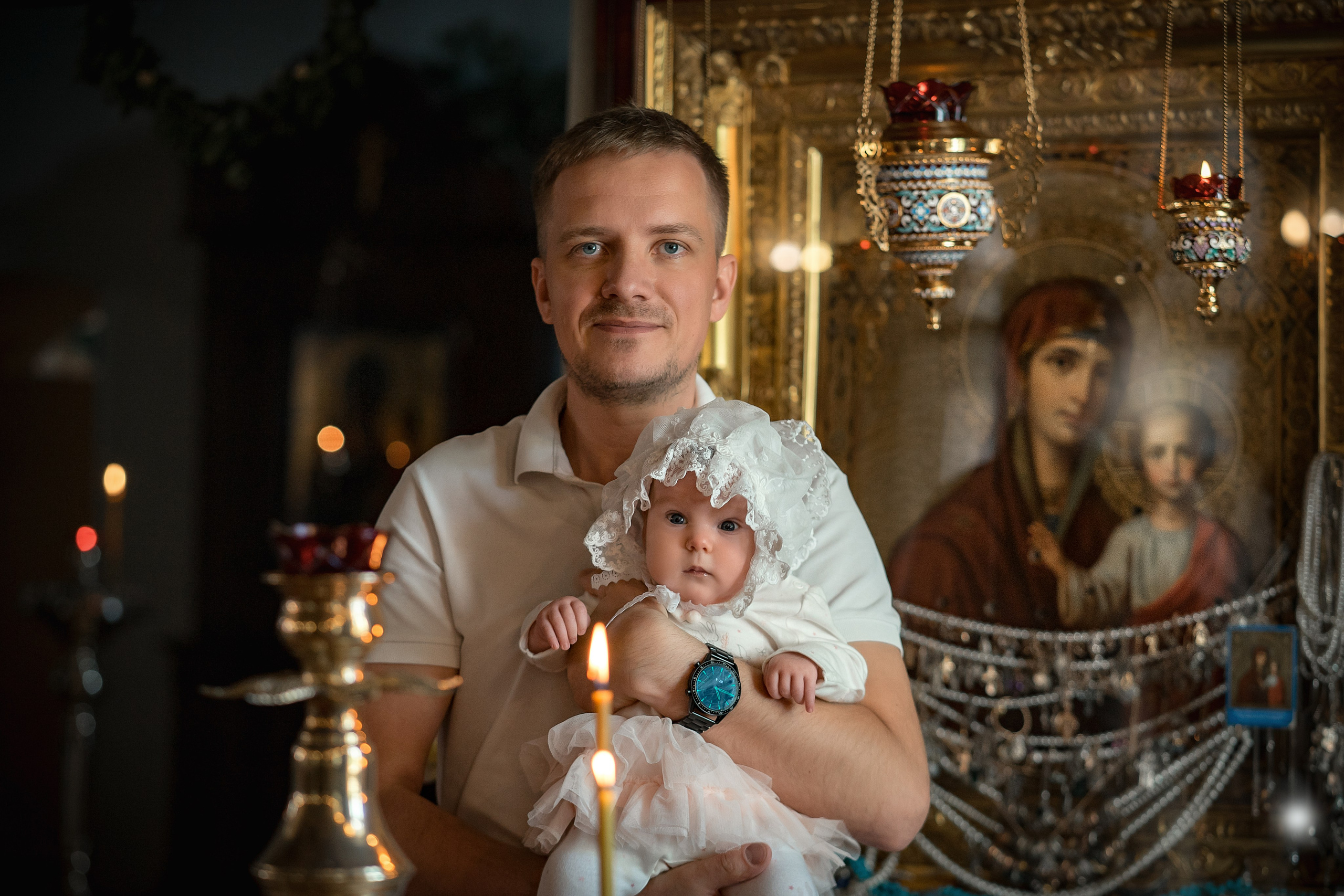Крещение Софии. Фотограф Крещения и Венчания в Москве