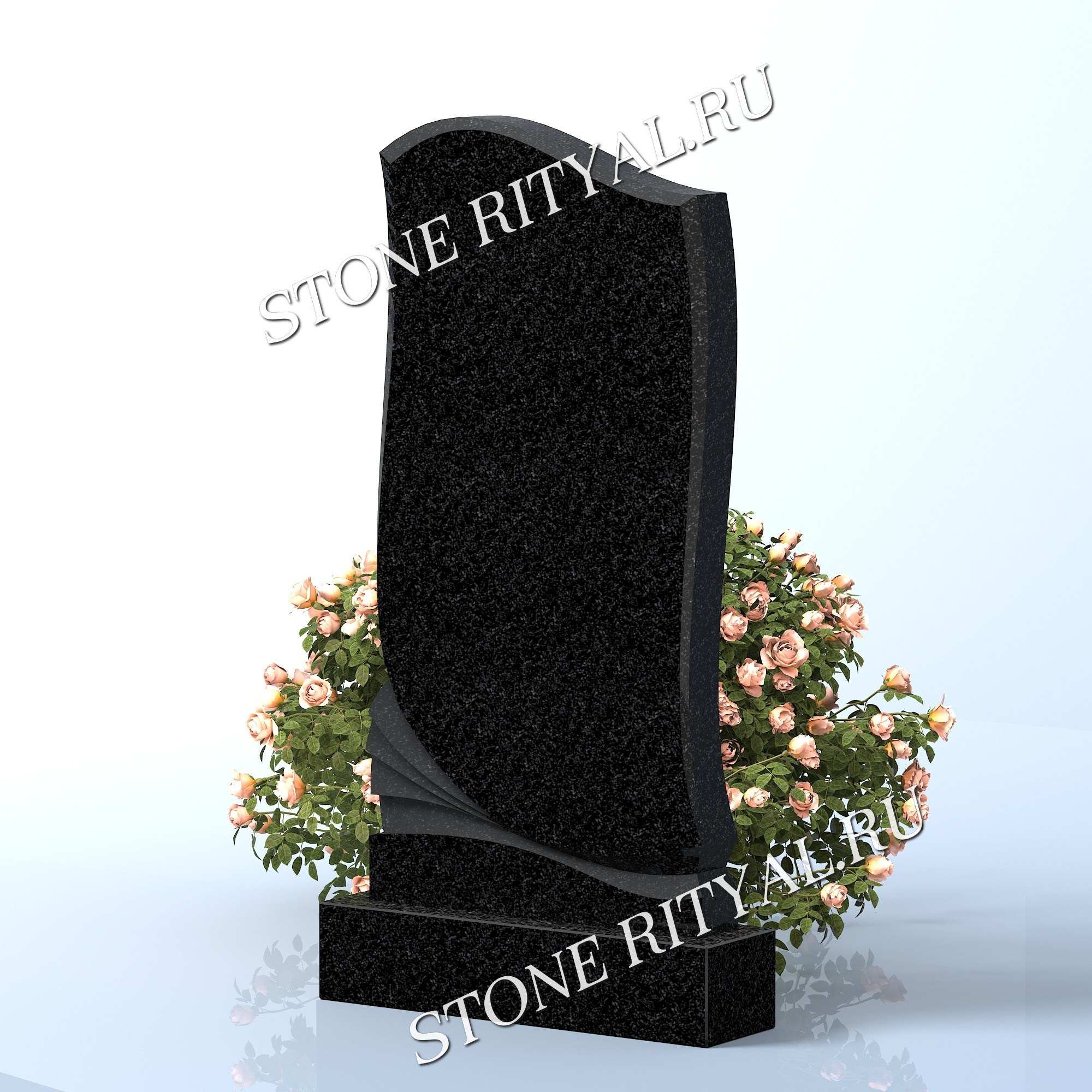 Вертикальные памятники прямые. Изготовление и установка памятников в Москве и МО