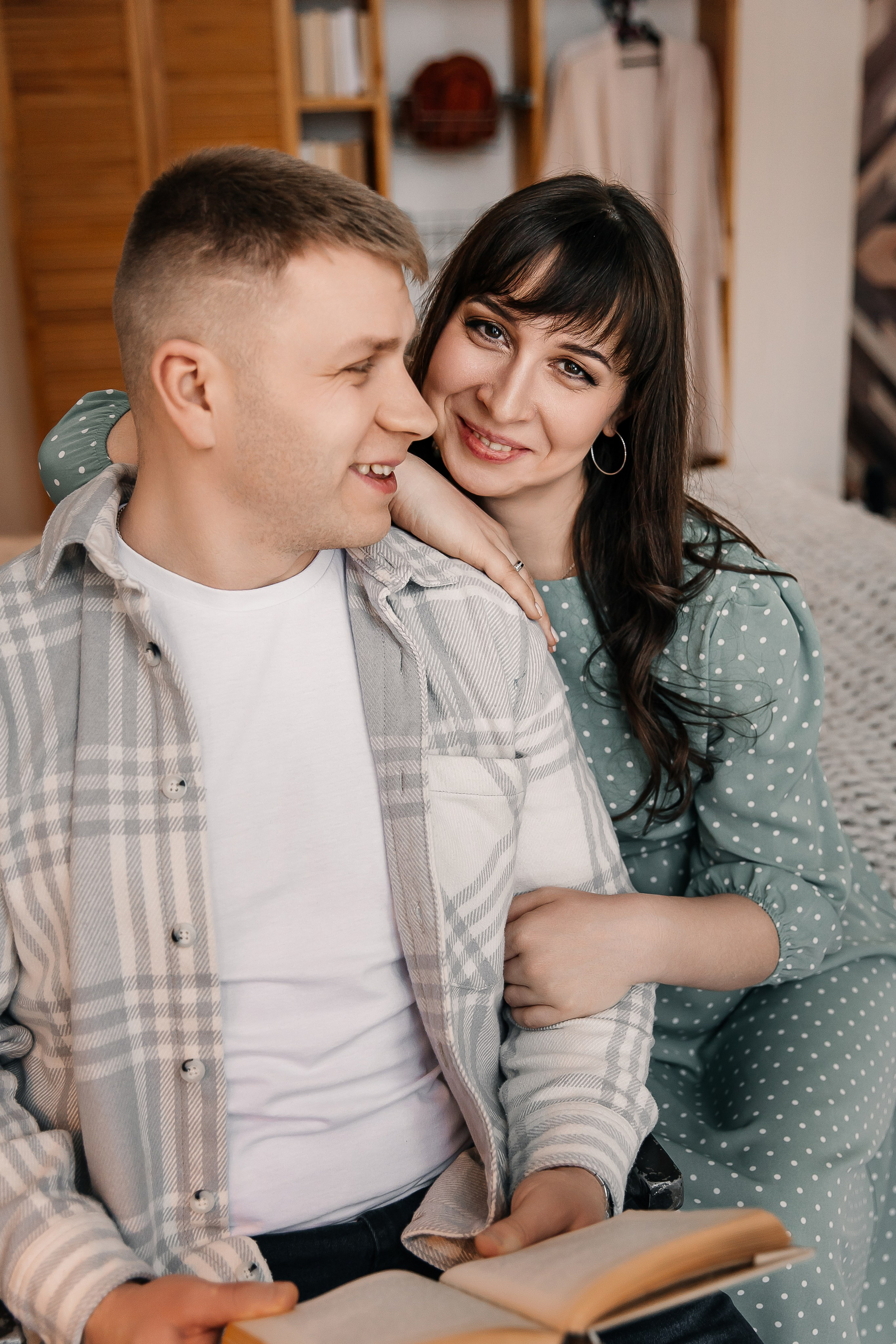 Ольга, Алексей и Артём в Cross Studio. Семейный и детский фотограф Комина Елена, Власиха, Одинцово