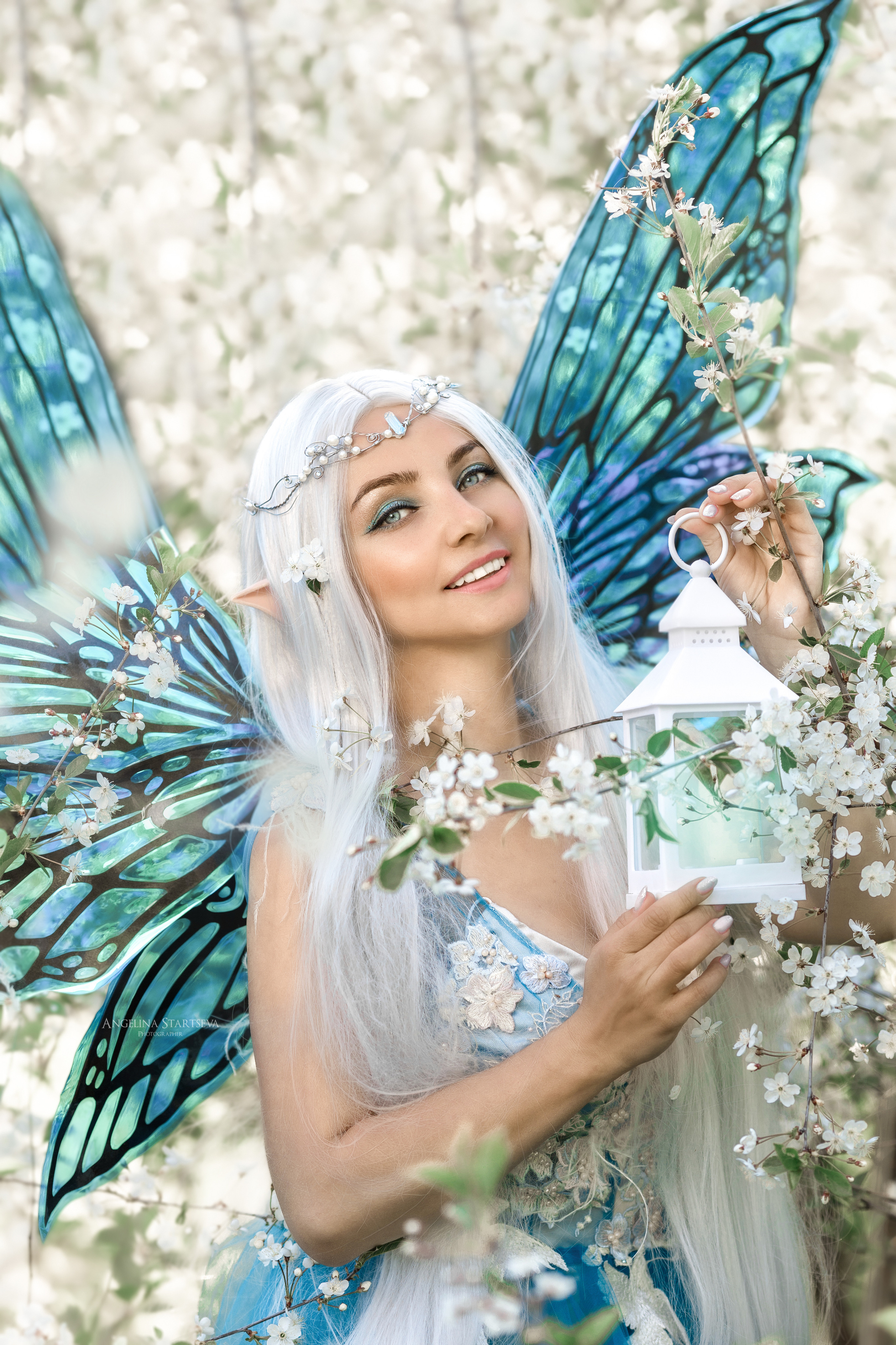 фотосессия с крыльями в Москве