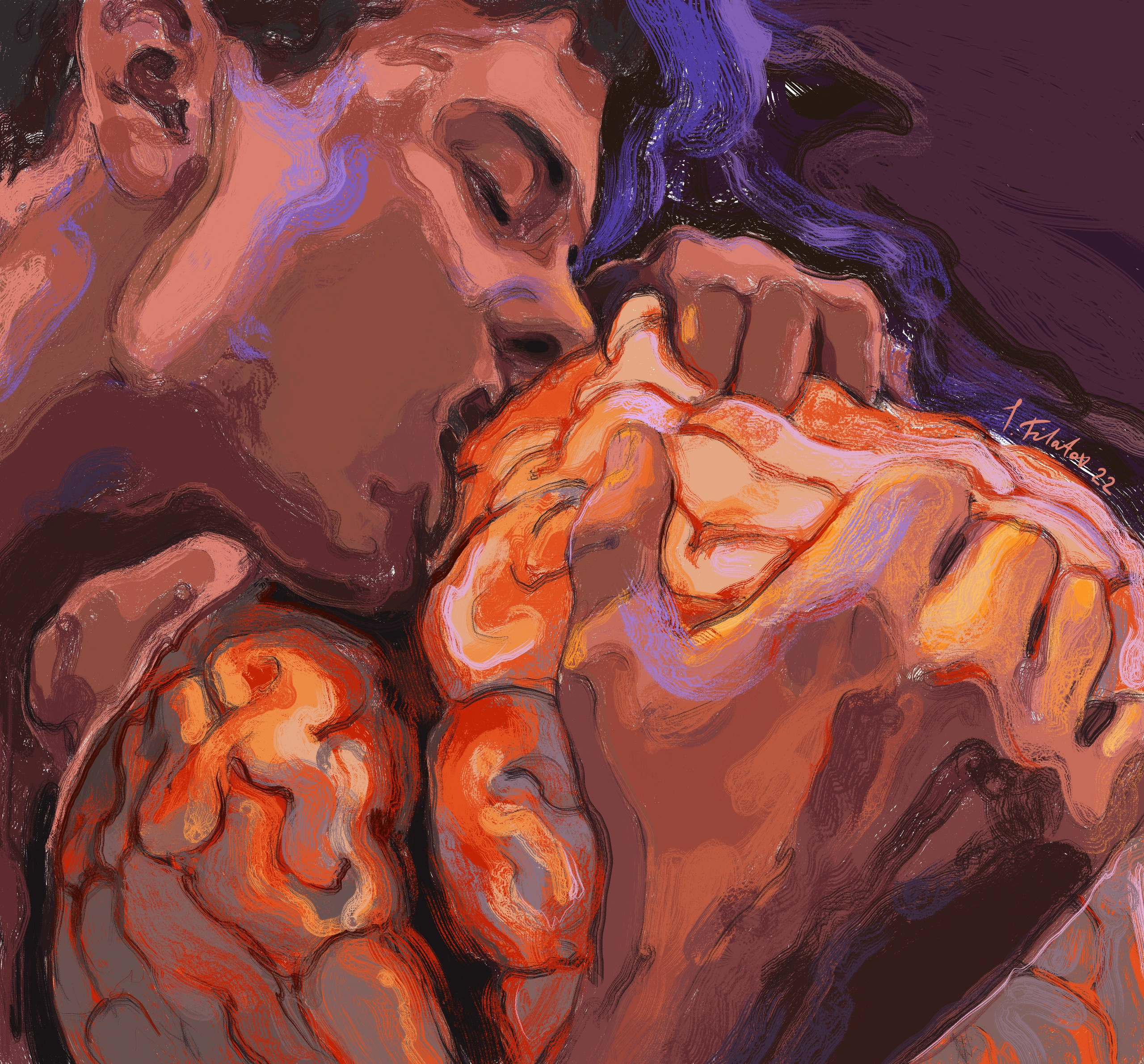 Series MIND GAME. Visual artist Ilia Filatov