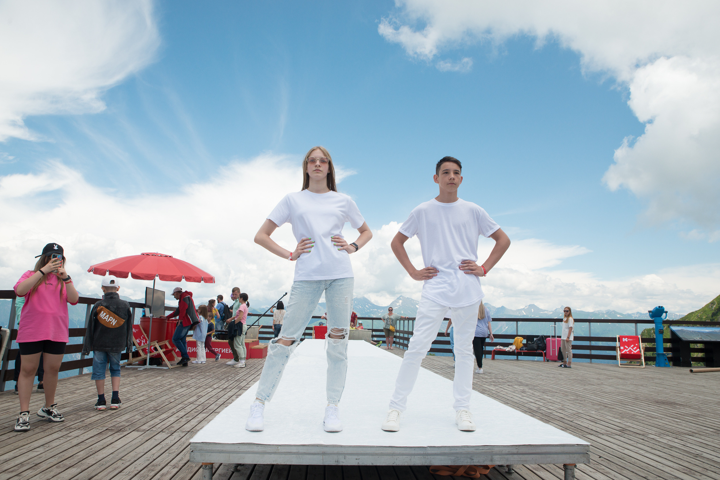 Высокогорный показ в Сочи. Портретный фотограф в Москве Алексей Михайлов