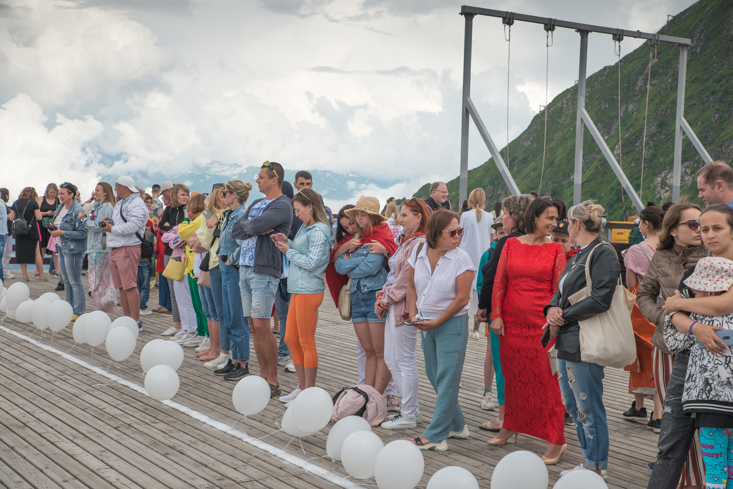 Высокогорный показ в Сочи. Портретный фотограф в Москве Алексей Михайлов