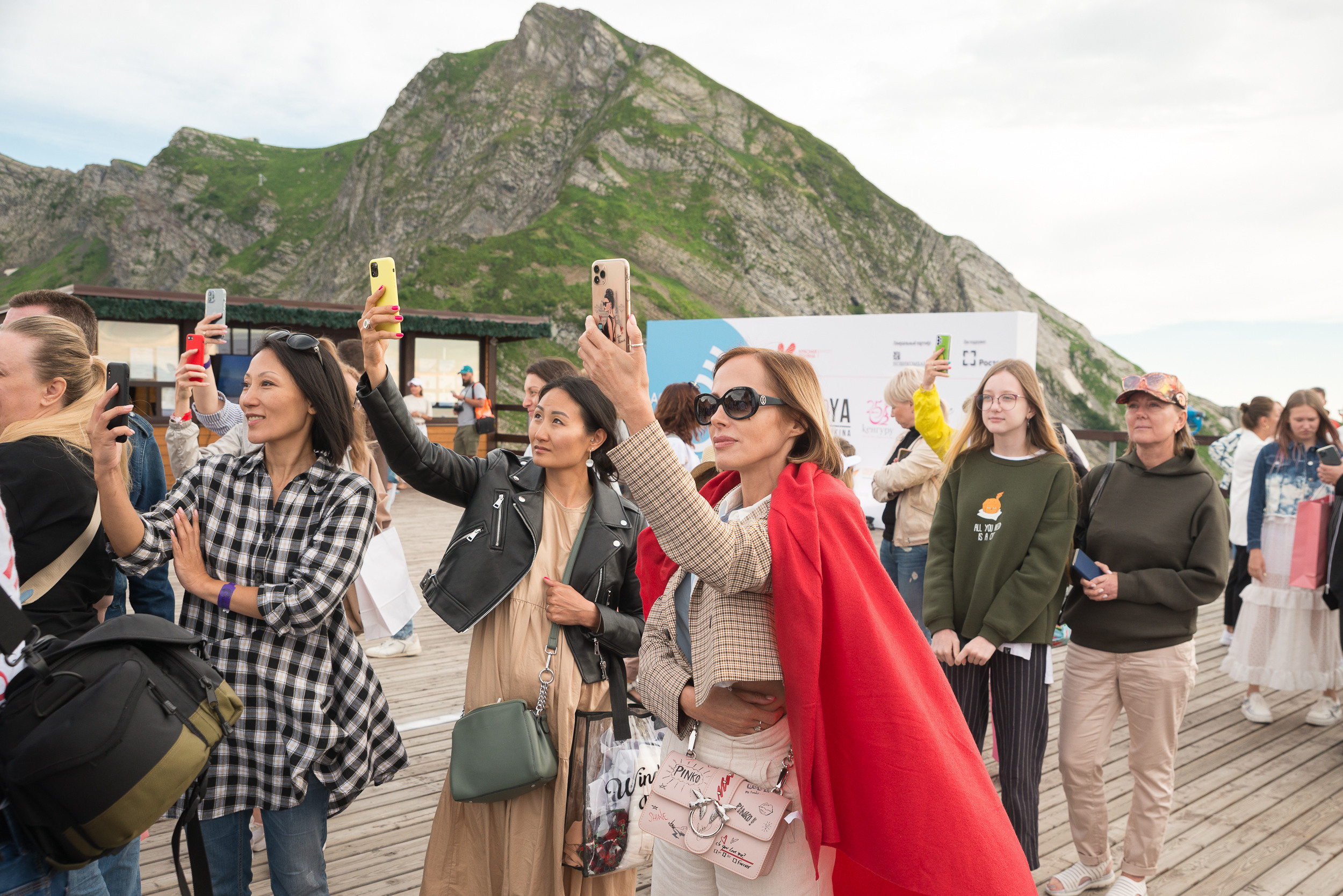 Высокогорный показ в Сочи. Портретный фотограф в Москве Алексей Михайлов
