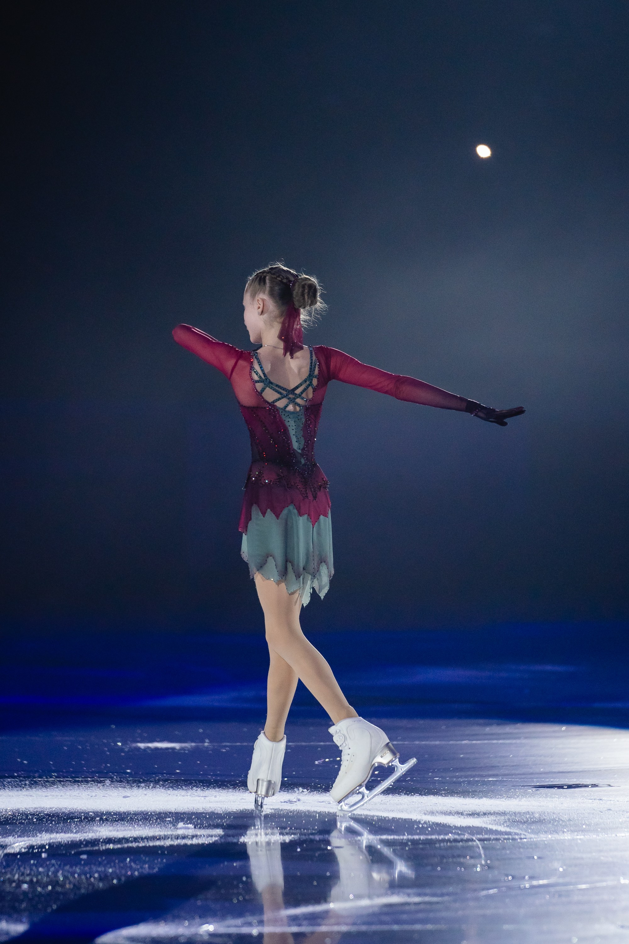 Шоу «Чемпионы на льду» в Новосибирске. Воробьева Ксения — Спортивный и танцевальный фотограф Новосибирск