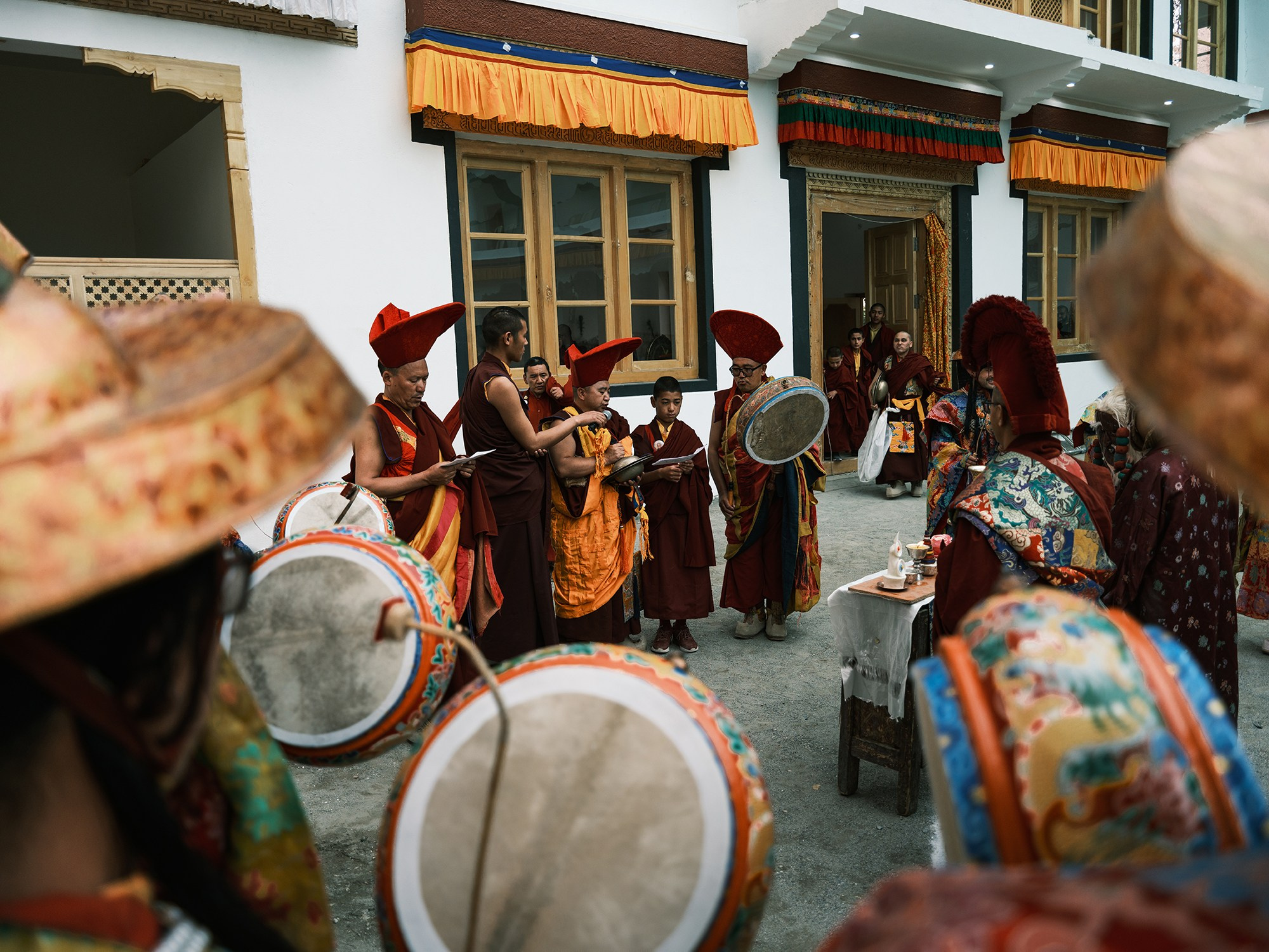 Tibetans in India. Documentary and art photographer Alexey Terentyev