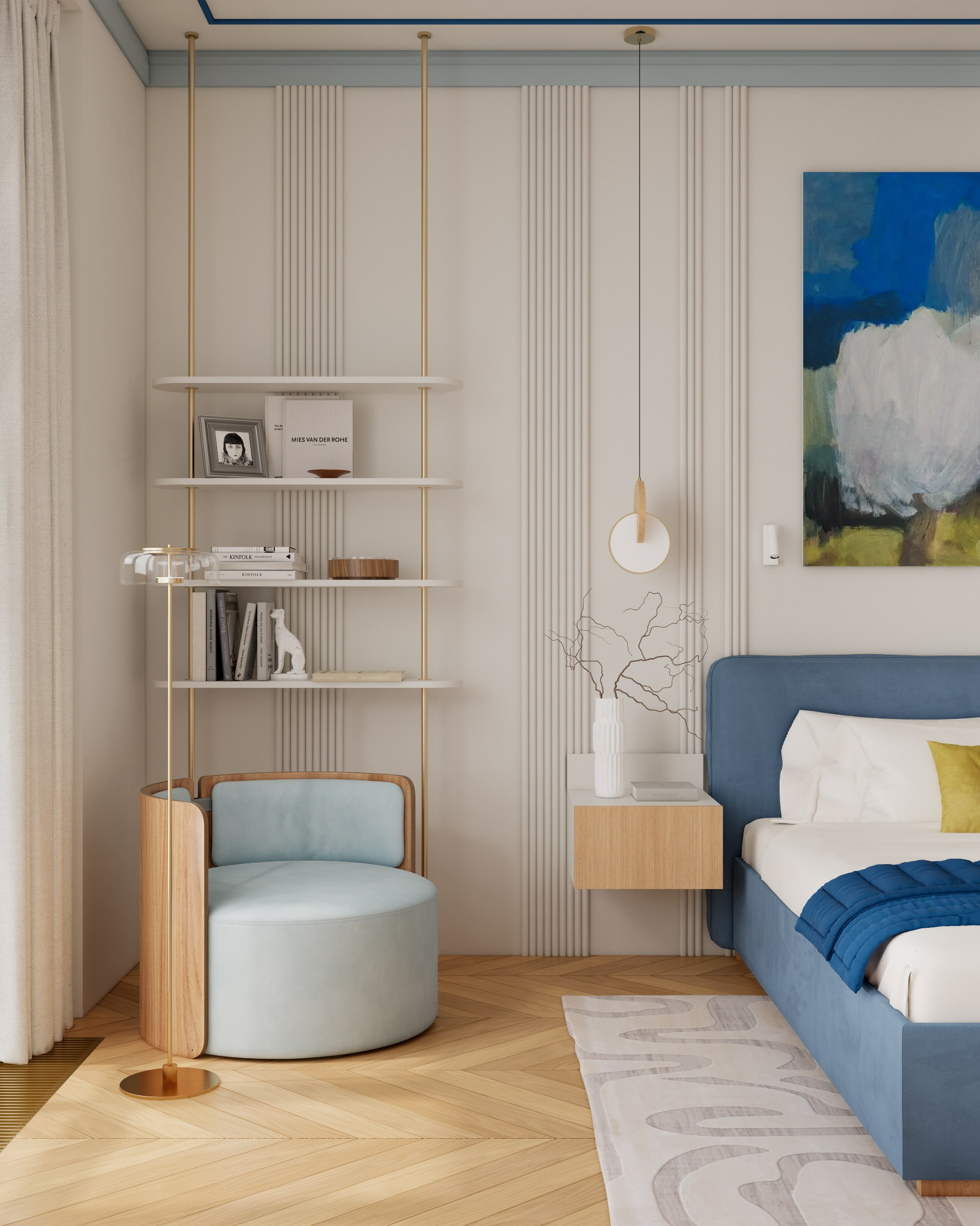 Визуализатор интерьера. SketchUp + Enscape. Емцова Елизавета