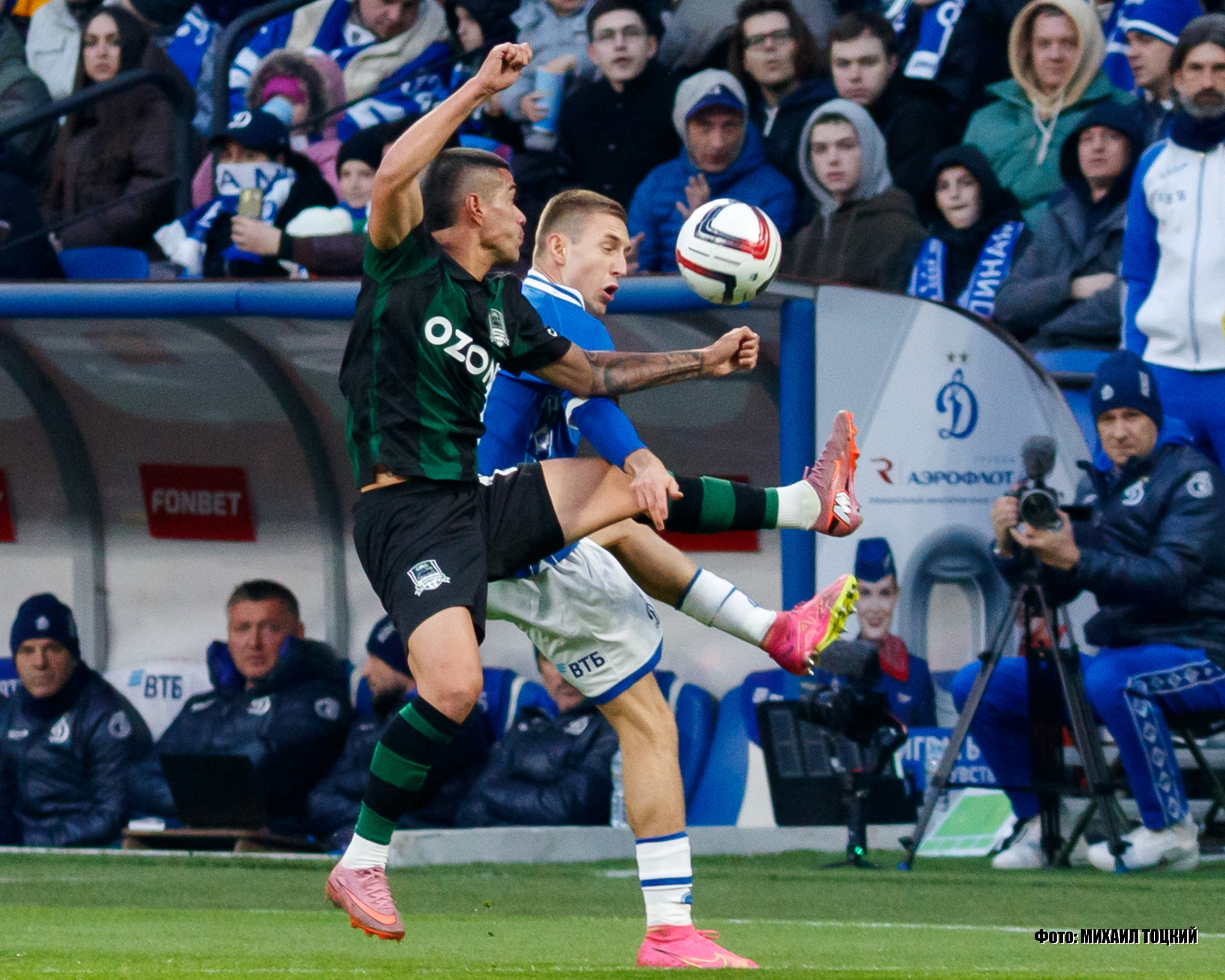 Фоторепортаж. Кубок России. Динамо (Москва) — Краснодар. Михаил Тоцкий портретный и репортажный фотограф в Москве