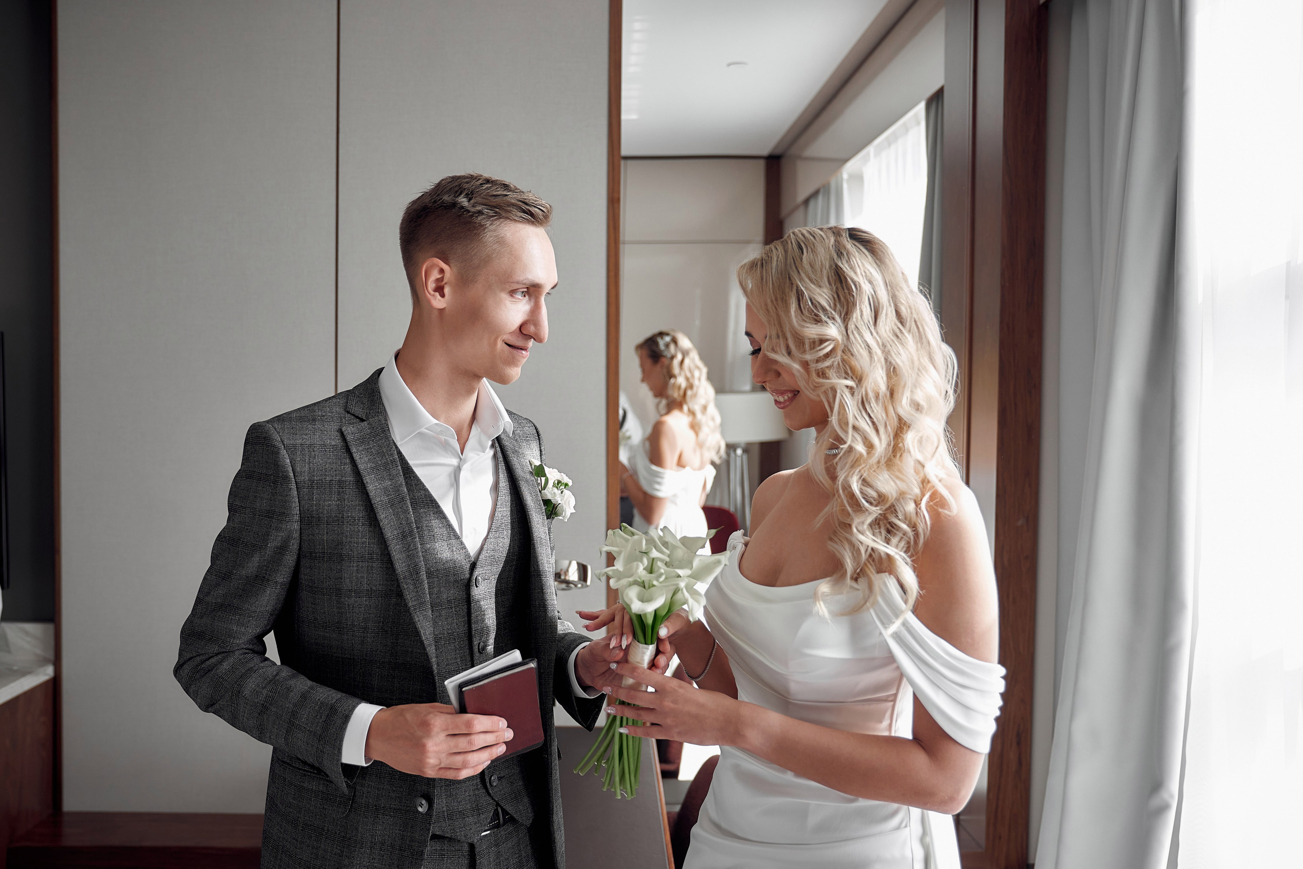 Свадебняа Фотосессия Николая и Анастасии в Кусково