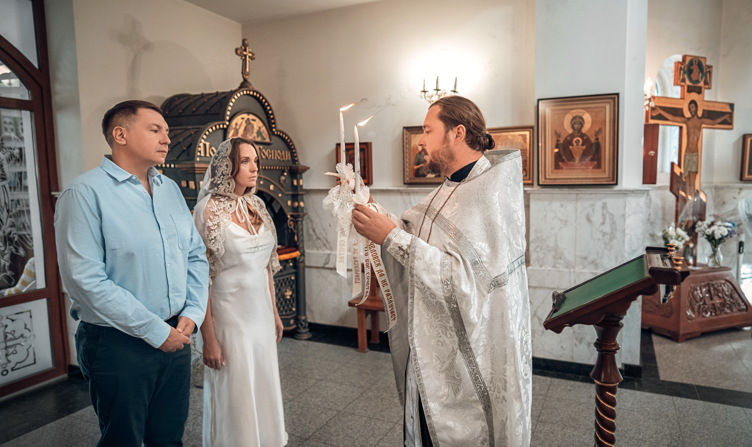 Венчание в храме Вознесения Господне г. Севастополь. Церковный фотограф Севастополь