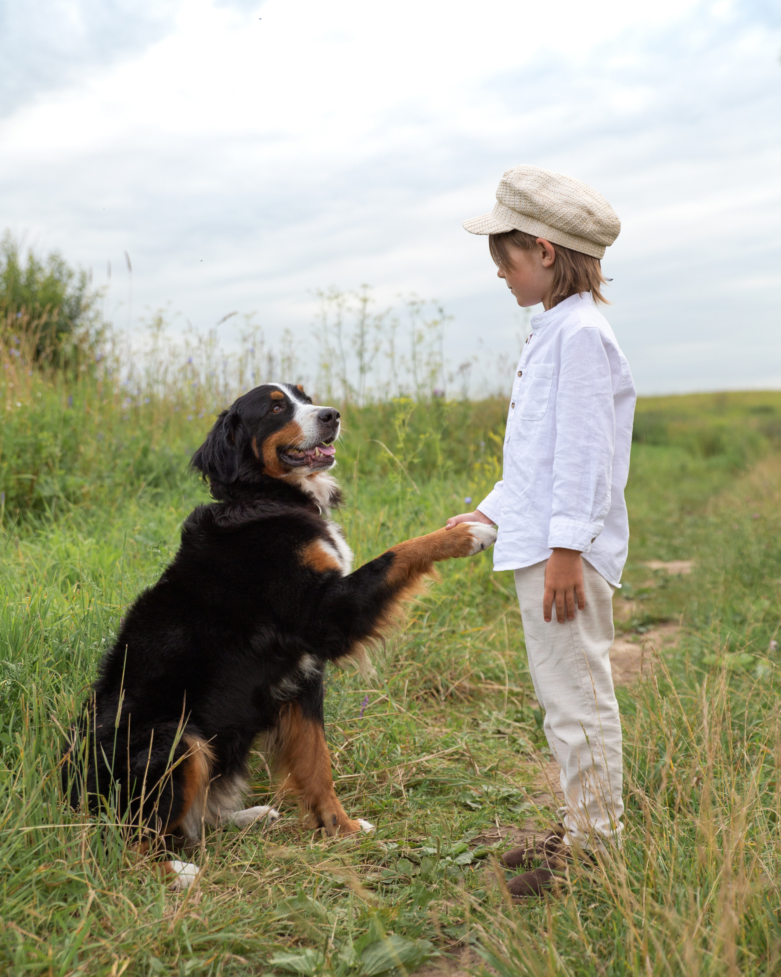 Девушки, гортензии, машина и собака. Анна Самохина. Фотограф. Москва