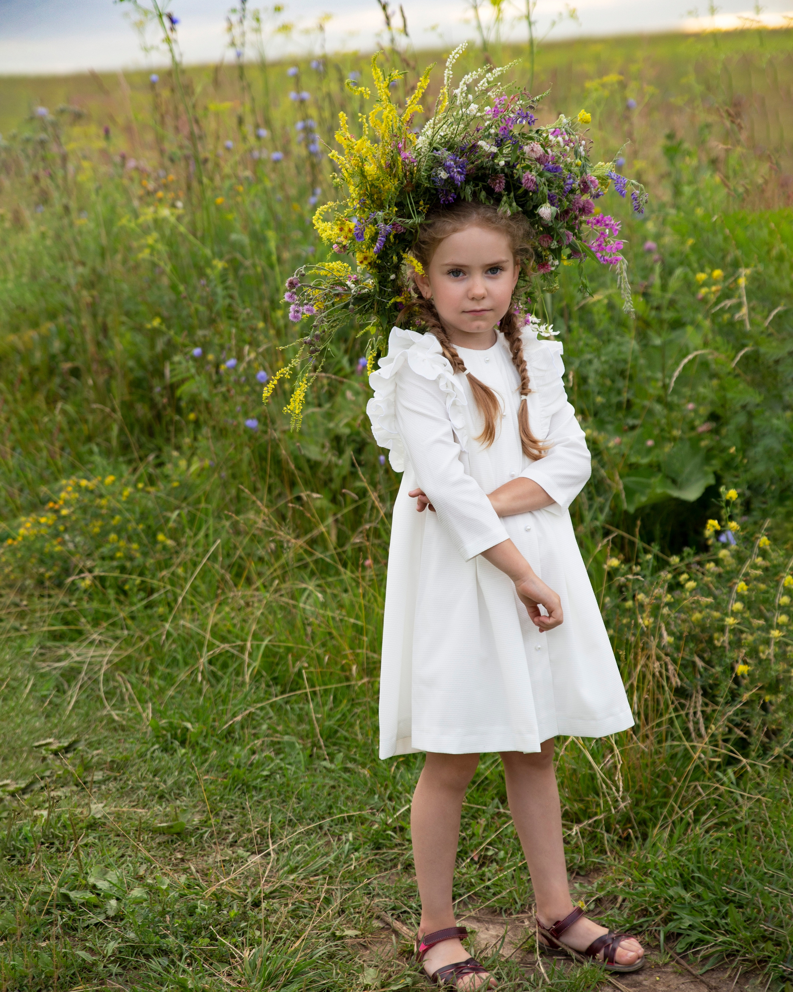 Девушки, гортензии, машина и собака. Анна Самохина. Фотограф. Москва