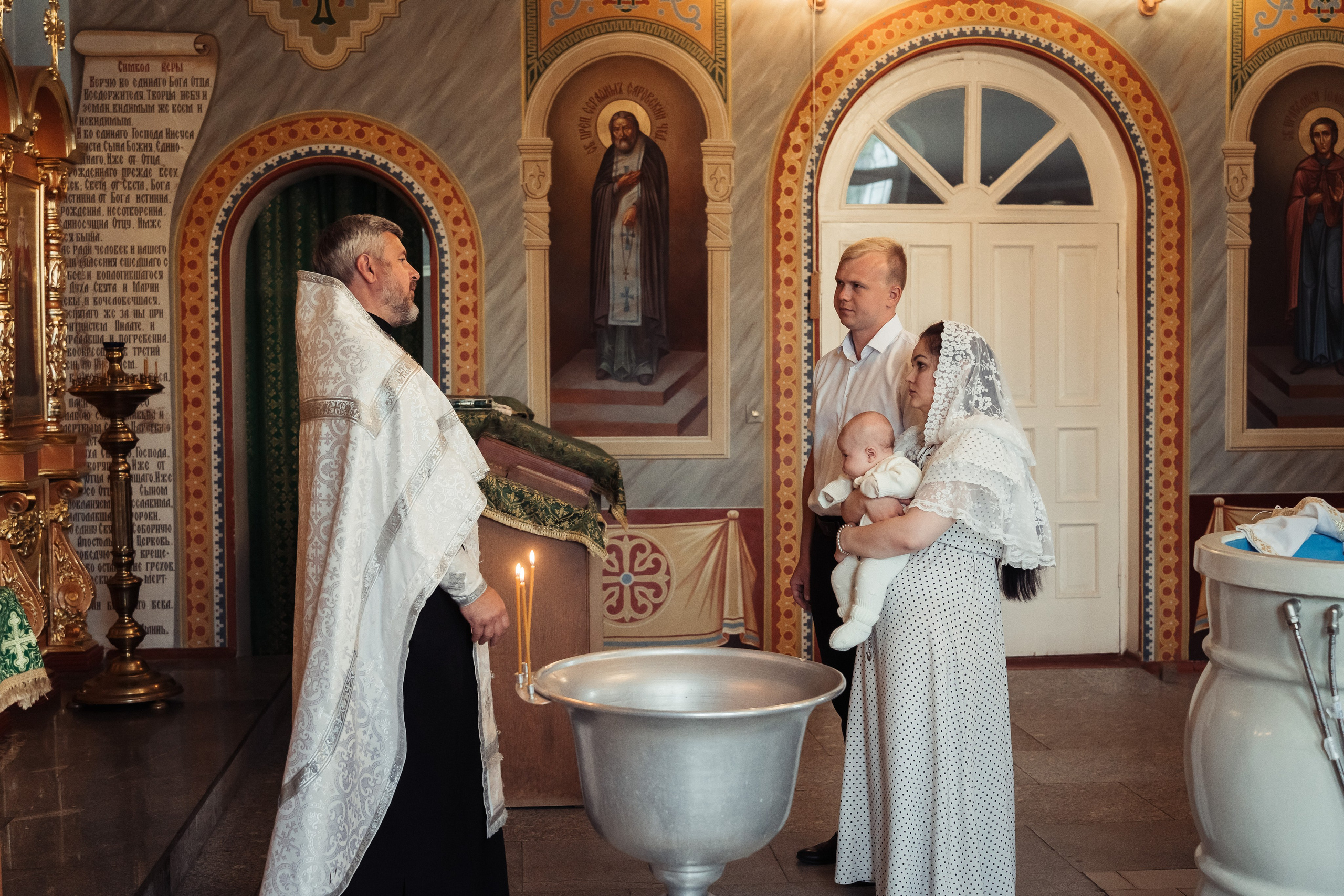 Фотограф на крестины в Воронеже