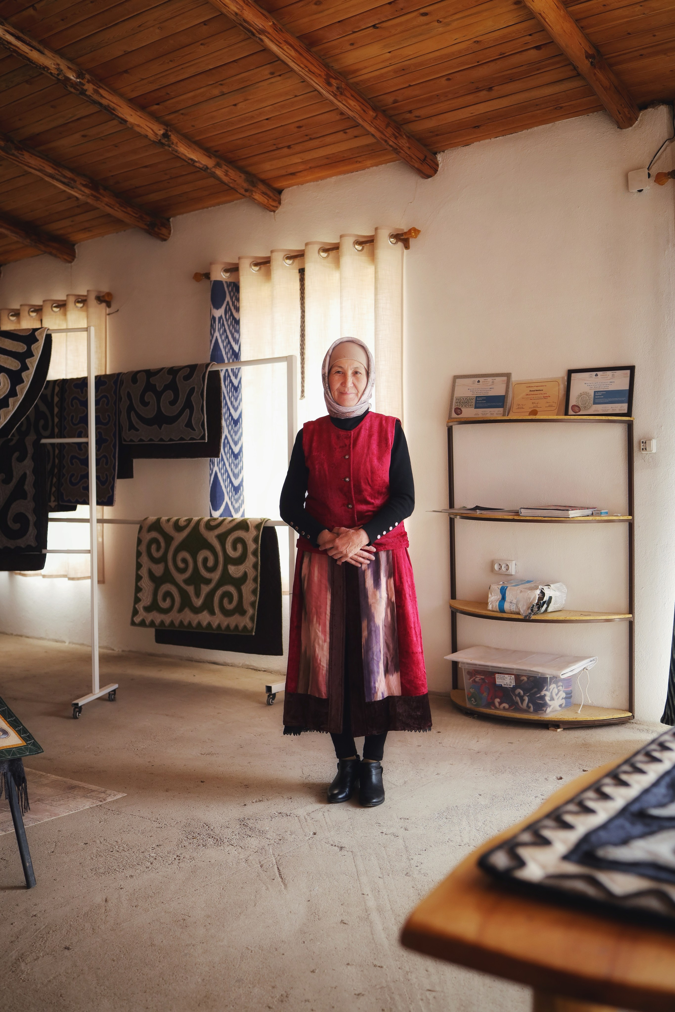 Zhanyl Baisheva, UNESCO ICH / Kyrgyzstan 2024. POLINA MÔMOT