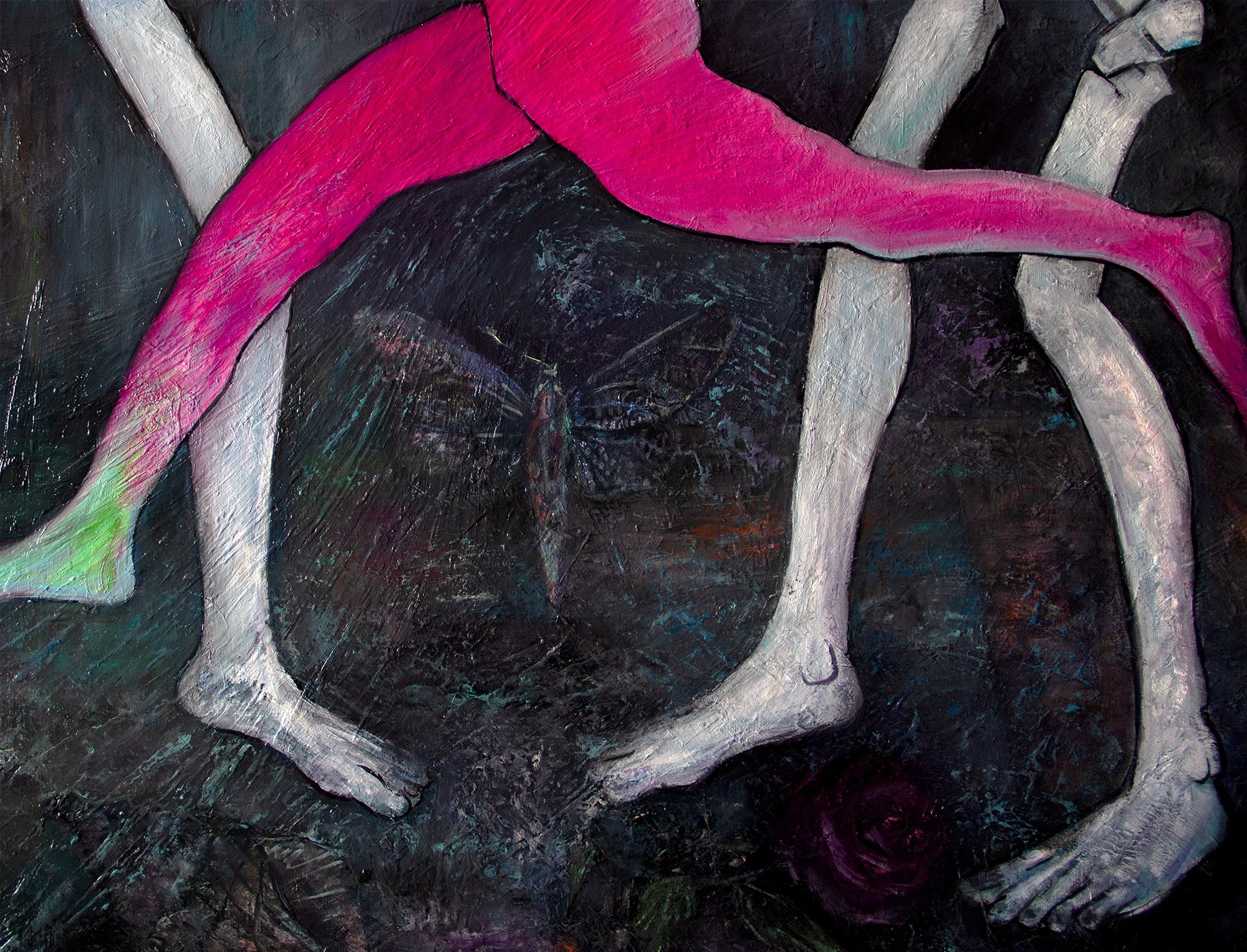 “CONFLICT”. The artist — Fluctuations. I am conducting a study of the artistic evolution of art, which leads to the emergence of historical perspective