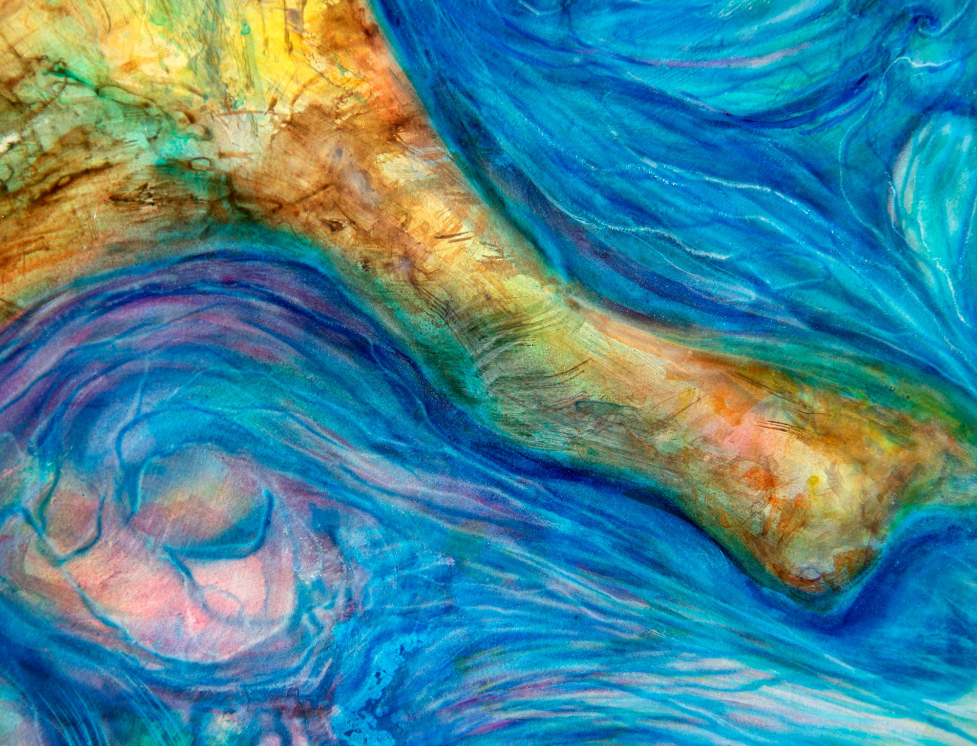 «FLUCTUACIÓN №9». Artista - Fluctuaciones. Estoy realizando un estudio de la evolución artística del arte, que conduce a la aparición de la perspectiva histór