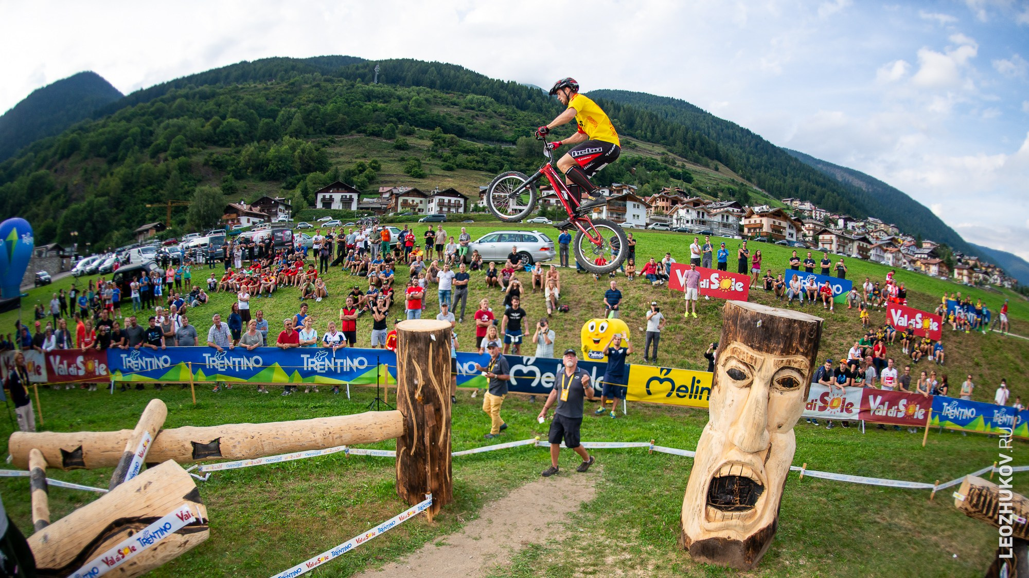 UCI Trials World Championships 2016 — finals. Sports photographer Leonid Zhukov