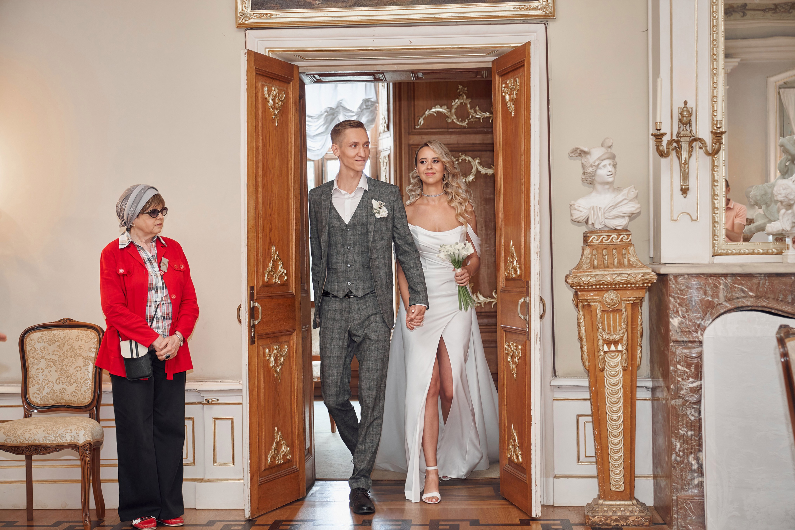 Свадебняа Фотосессия Николая и Анастасии в Кусково