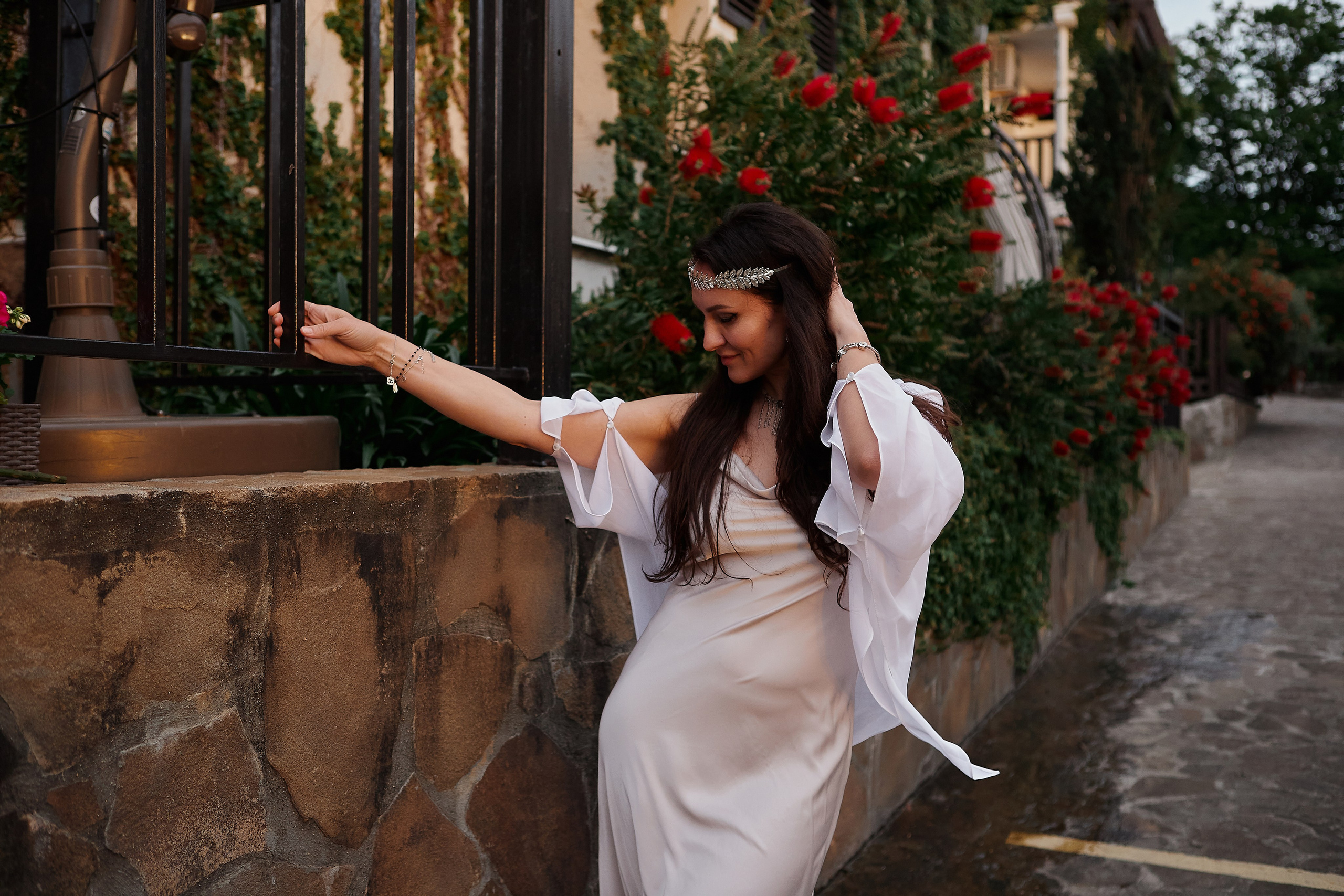 Девичник Santorini. Свадебный и семейный фотограф в Сочи-Красной поляне Ларионова Анна