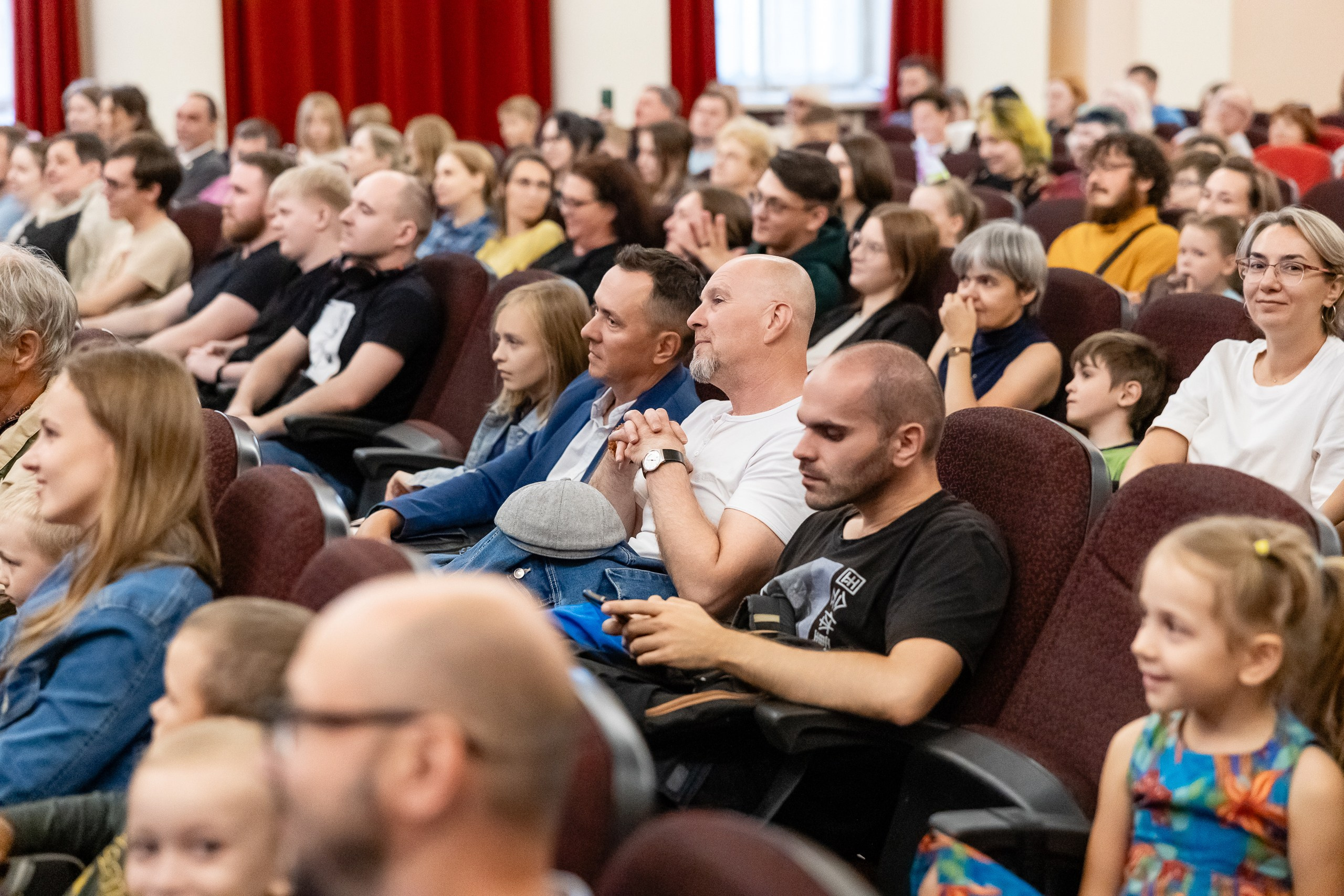 Закрытый показ мультфильма мультфильма «Лунтик. Возвращение домой». Фотограф в Санкт-Петербурге — Сергей Петров