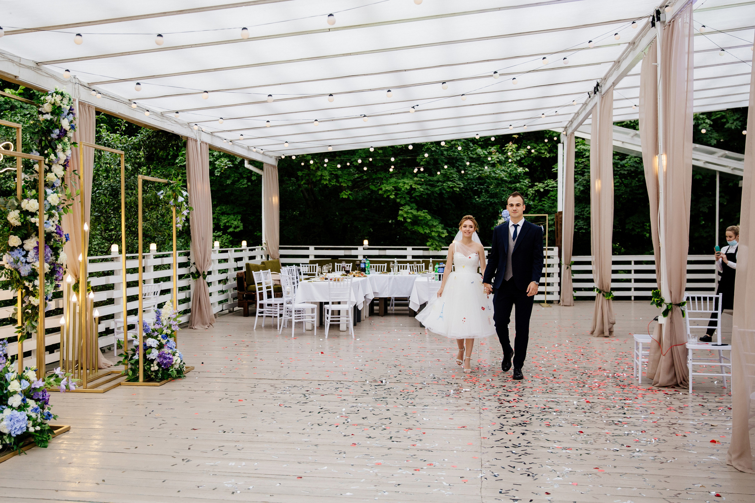 Дворец бракосочетания на ВДНХ. Свадьба на ВДНХ. Свадебный банкет в Forest Hall Форест Холл. Свадьба в Сокольниках. Свадебный и семейный фотограф Екатерина Иванова