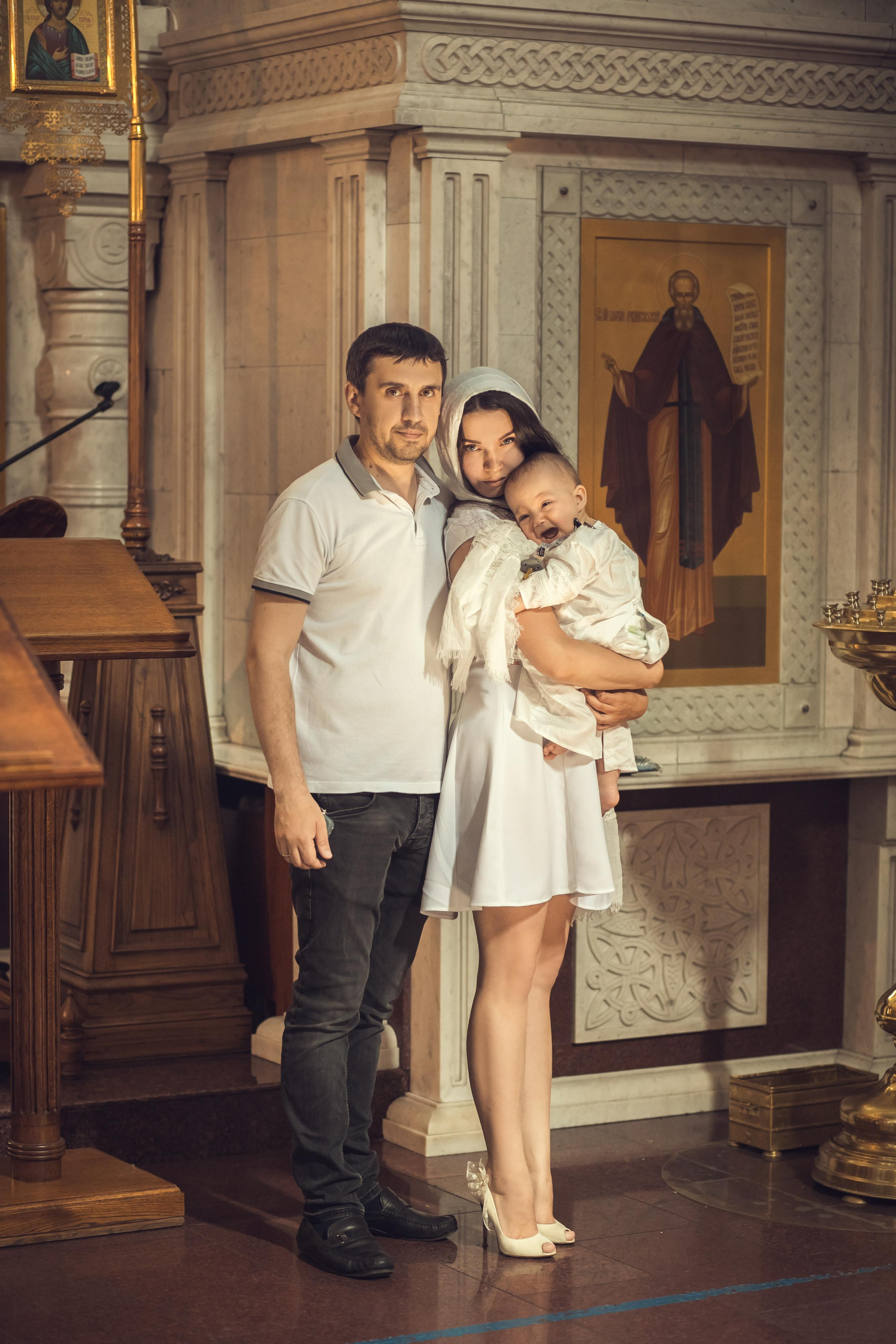 Таинство Крещения в Старо-Покровском Храме. Семейный и детский фотограф в Ростове-на-Дону