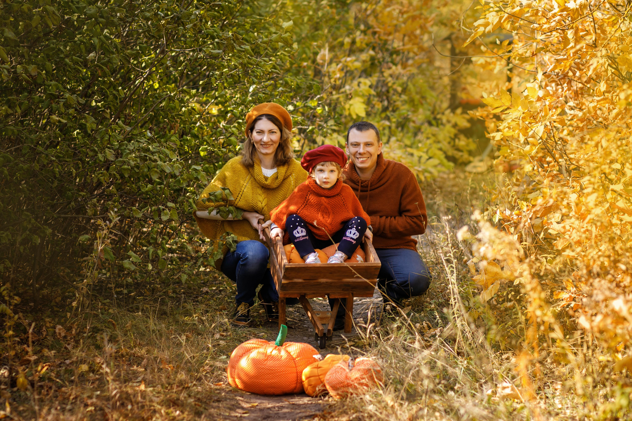 Осенняя фотопрогулка. Семейный и детский фотограф в Ростове-на-Дону
