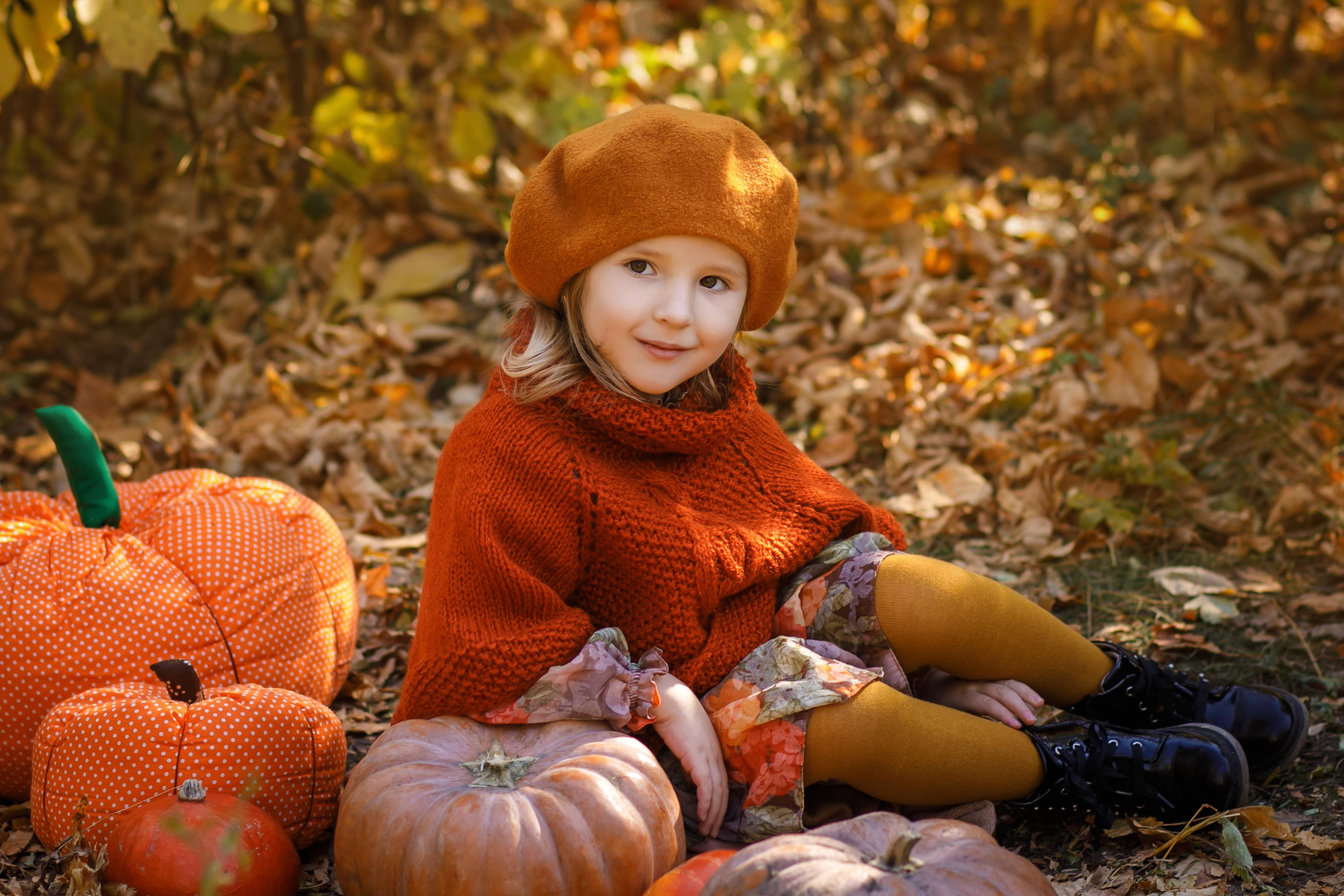 Яркие осенние сестрички. Семейный и детский фотограф в Ростове-на-Дону
