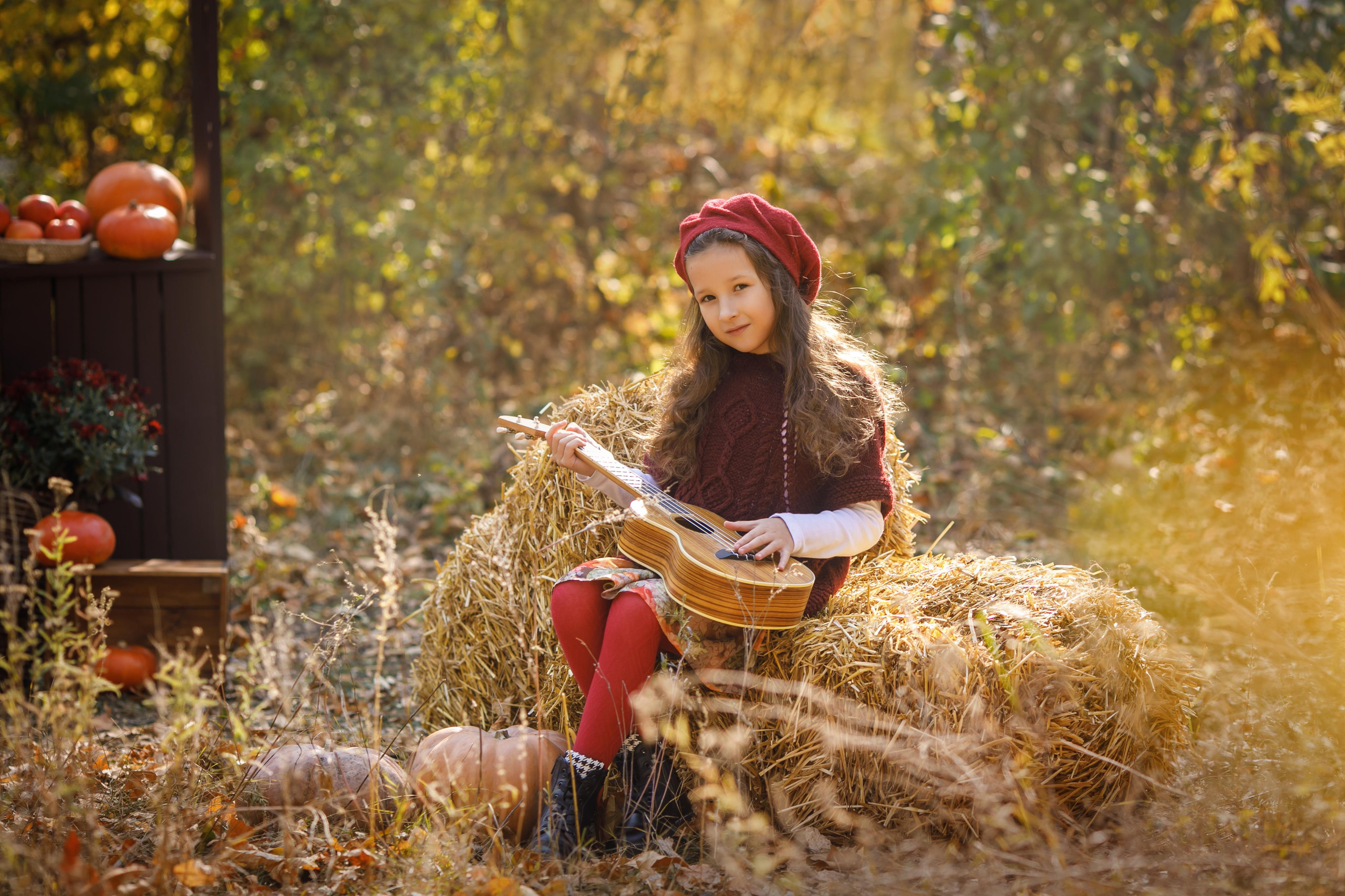 Яркие осенние сестрички. Семейный и детский фотограф в Ростове-на-Дону